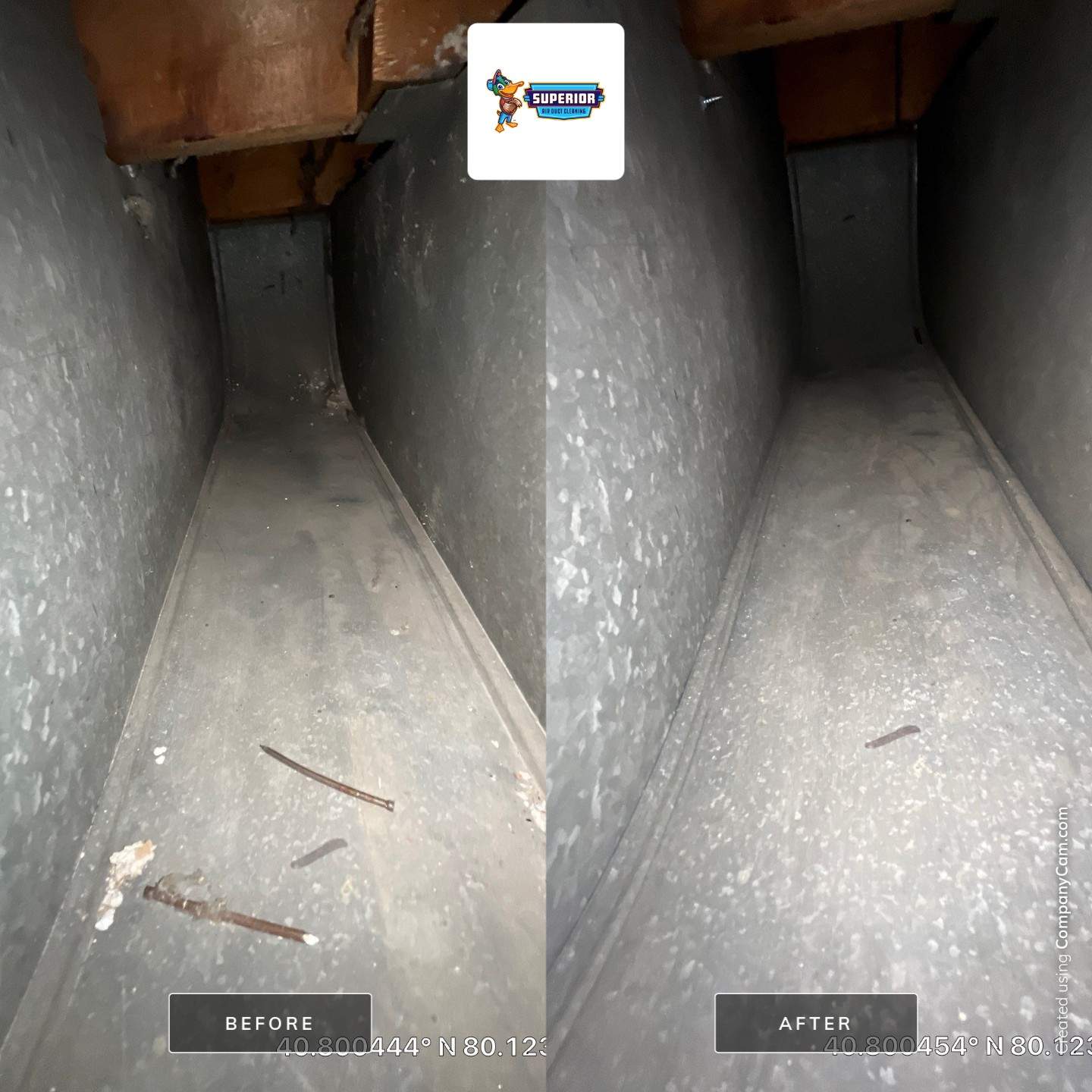 Air Duct Cleaning With a Vacuum Truck in Harmony, PA by Superior Air Duct Cleaning