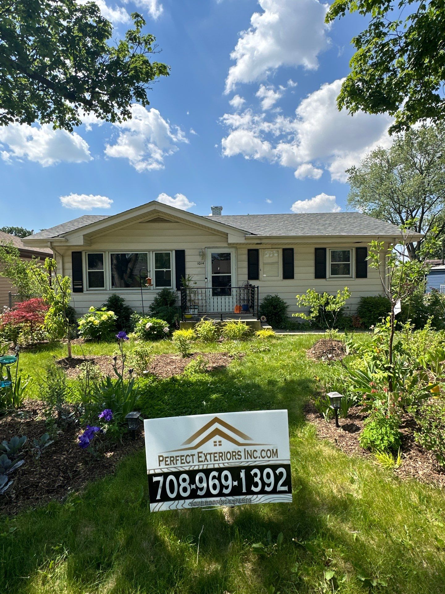 Residential Roofing Installation using Owens Corning  by Perfect Exteriors Inc. 