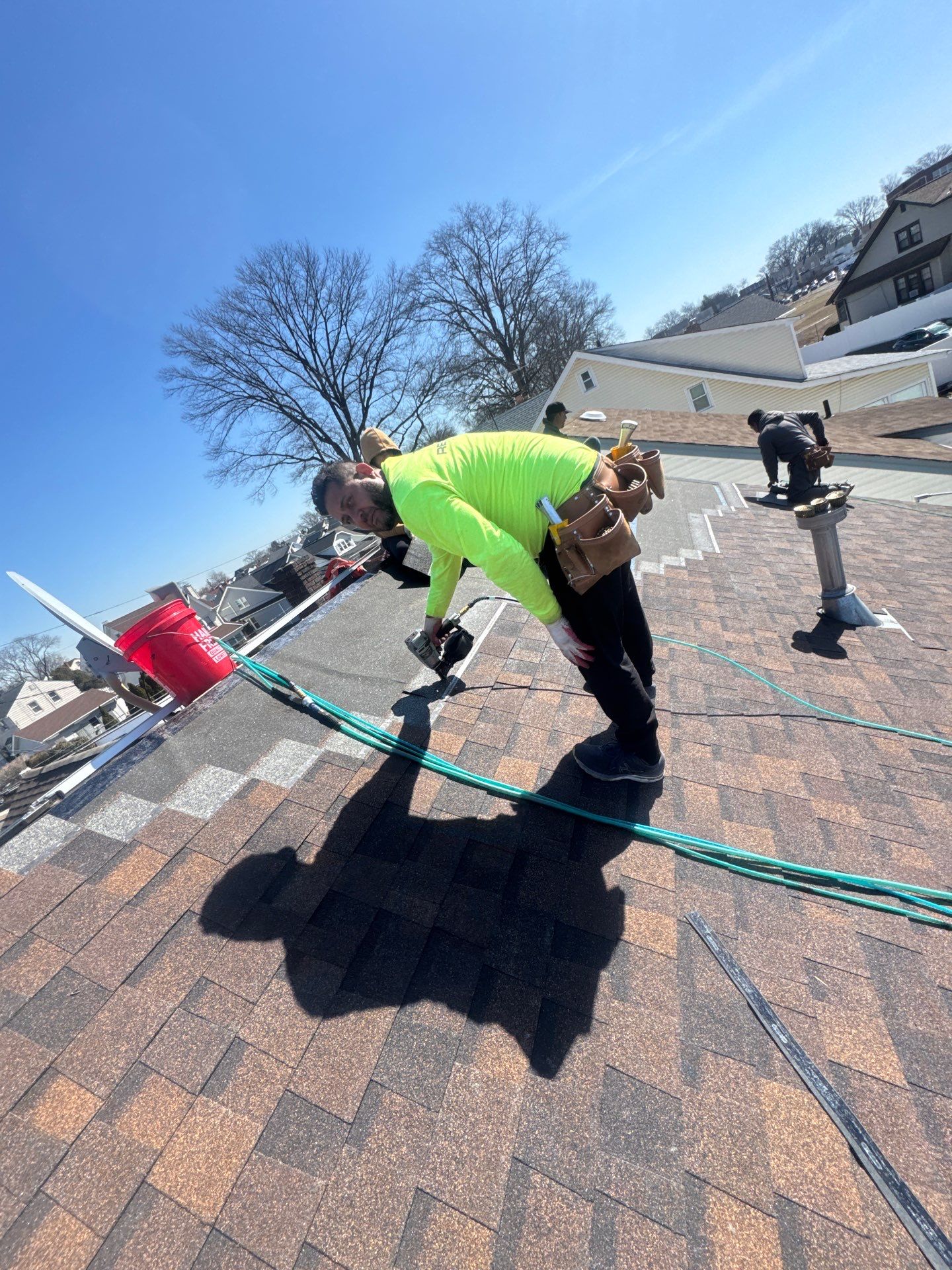 Burnt Sienna Shingles by Reimagine Roofing