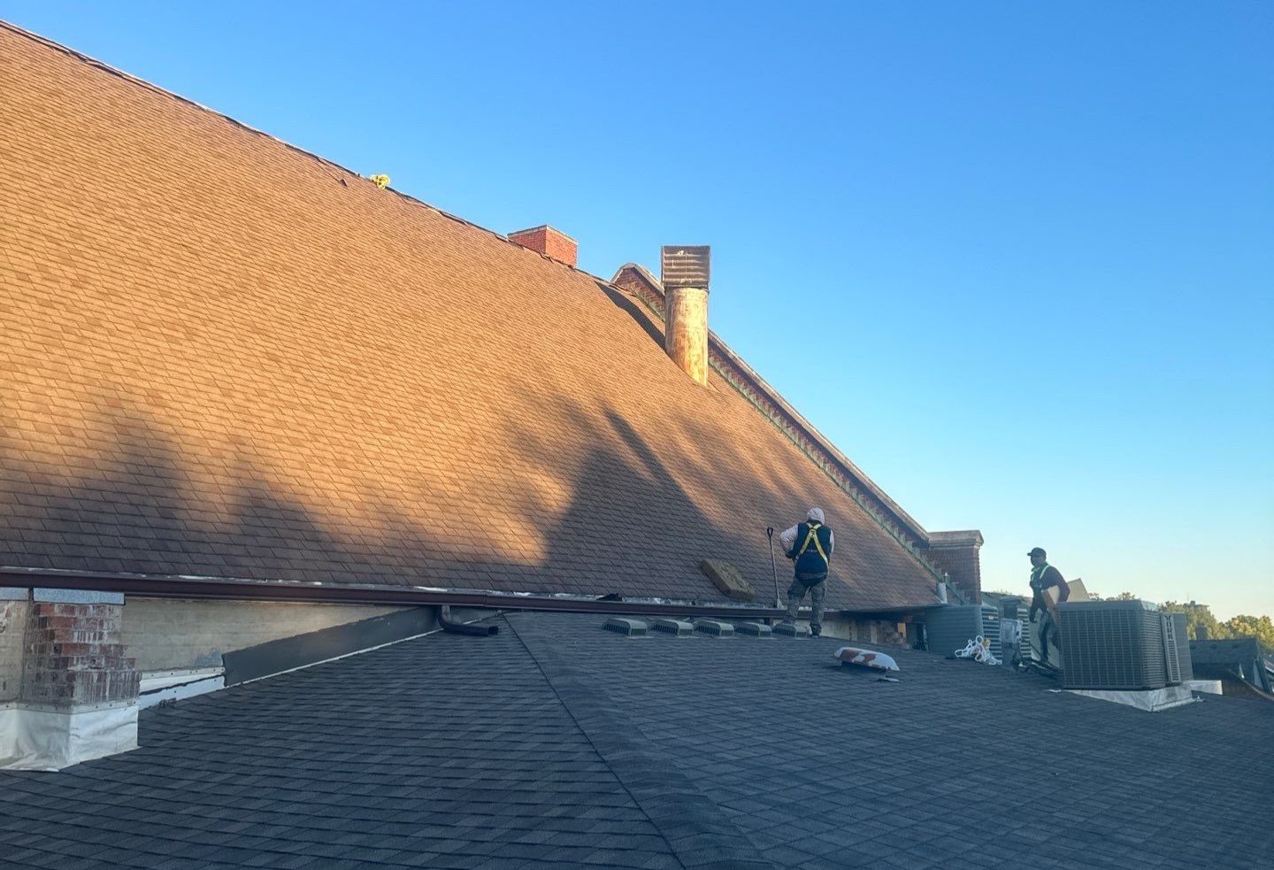 Commercial Roofing Installation using Owens Corning Duration by INO Services