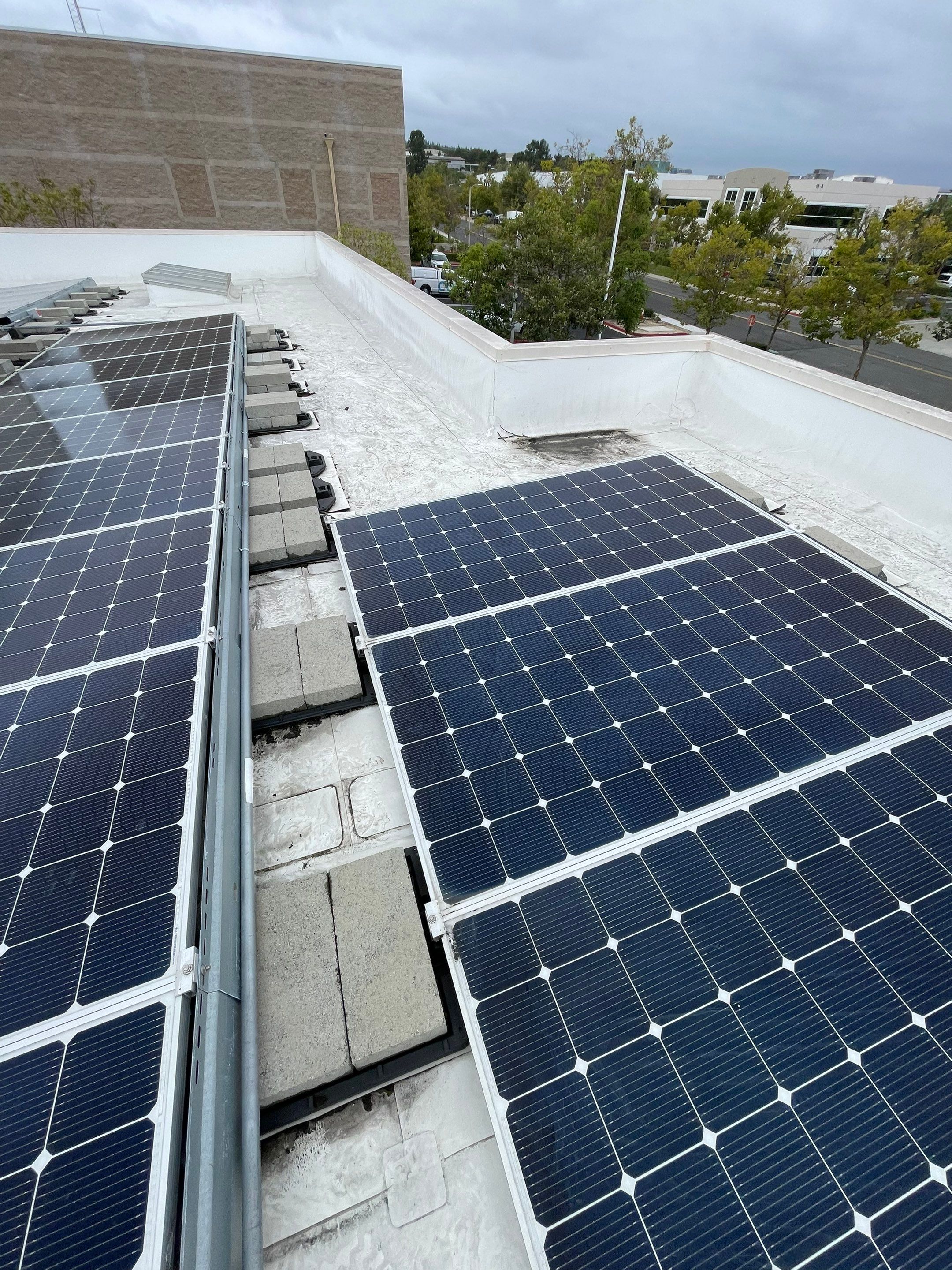 Commercial Solar Cleaning by Palm Coast Solar Cleaning