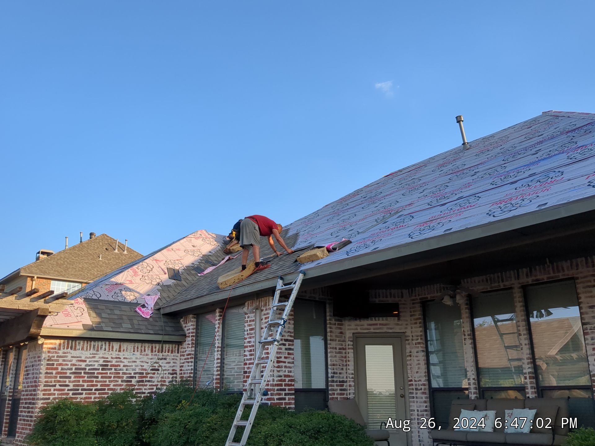 Keller Roof and Gutter Replacement by Blackforest Roofing