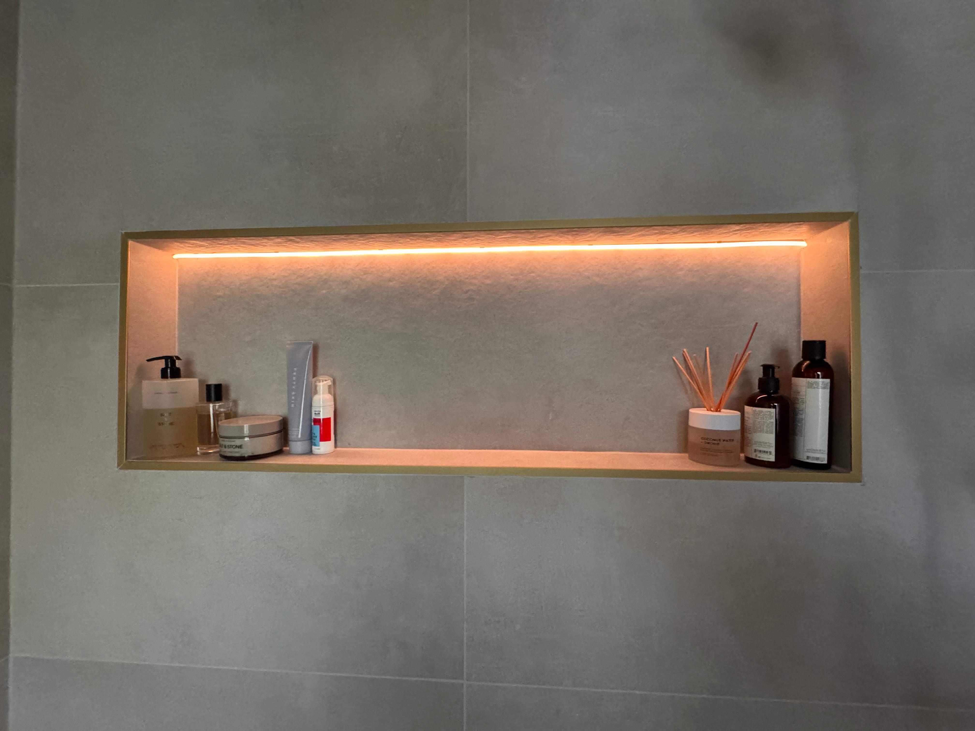 Master bathroom renovation by Prudencio