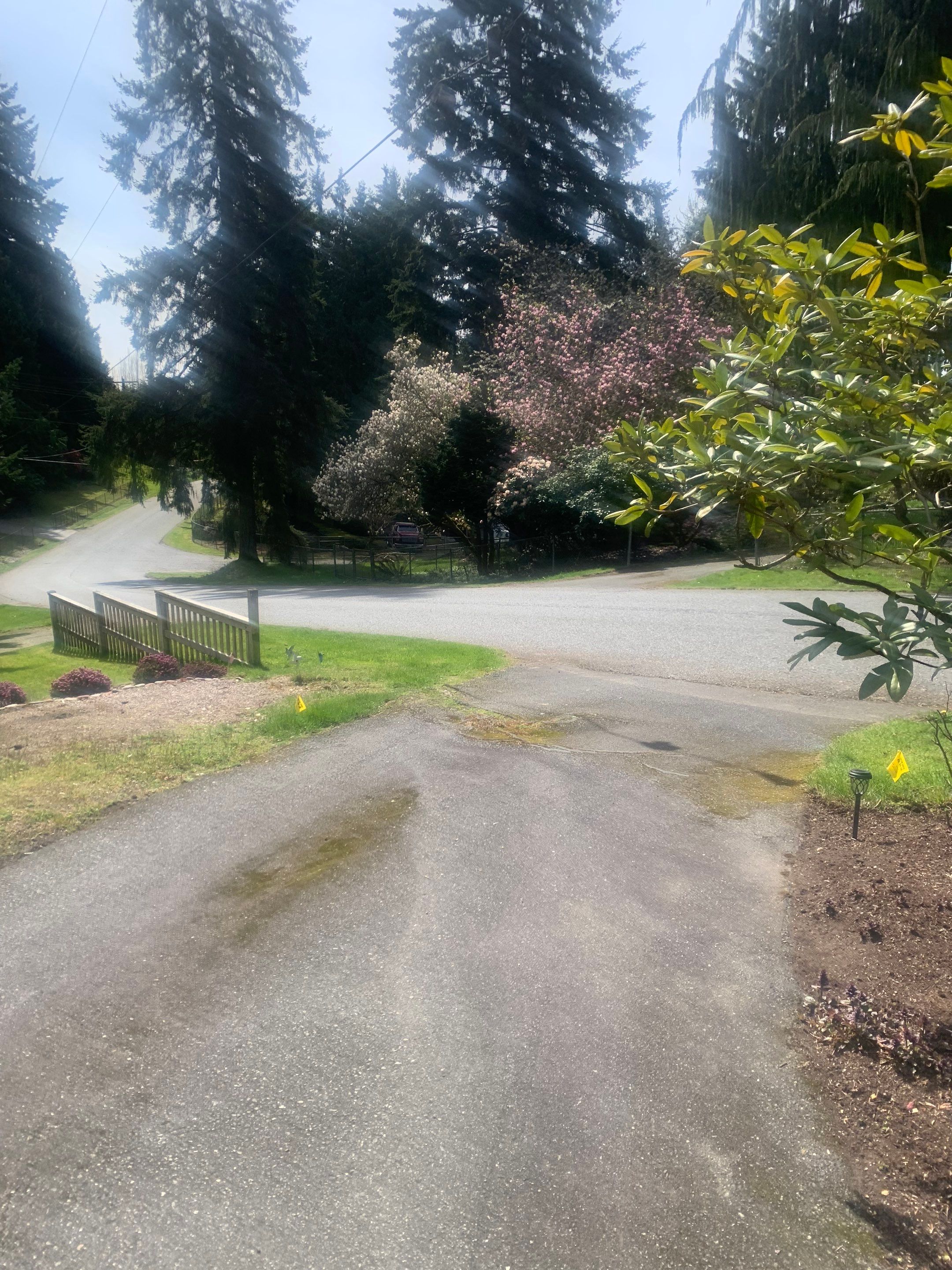 Modern Entry Fence by Jireh Asphalt & Concrete Inc 