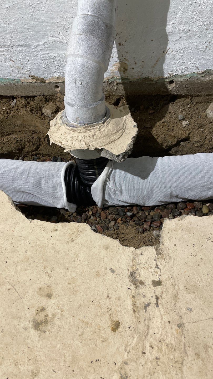 Another Drain Tile Project in the Books by Waterproofing Northeast