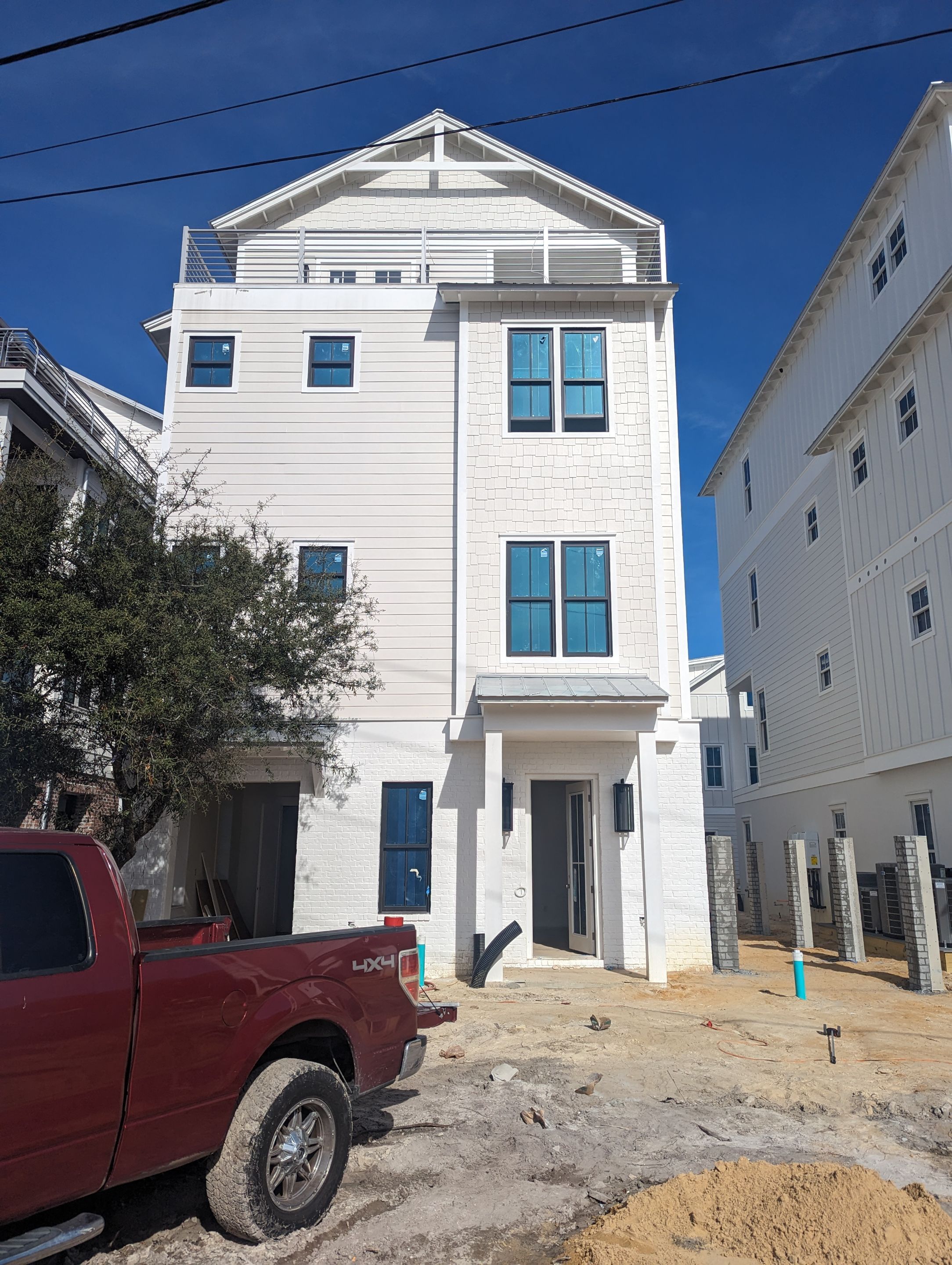 Half-Round Gutters for Santa Rosa Beach Homes by Gutter Professors