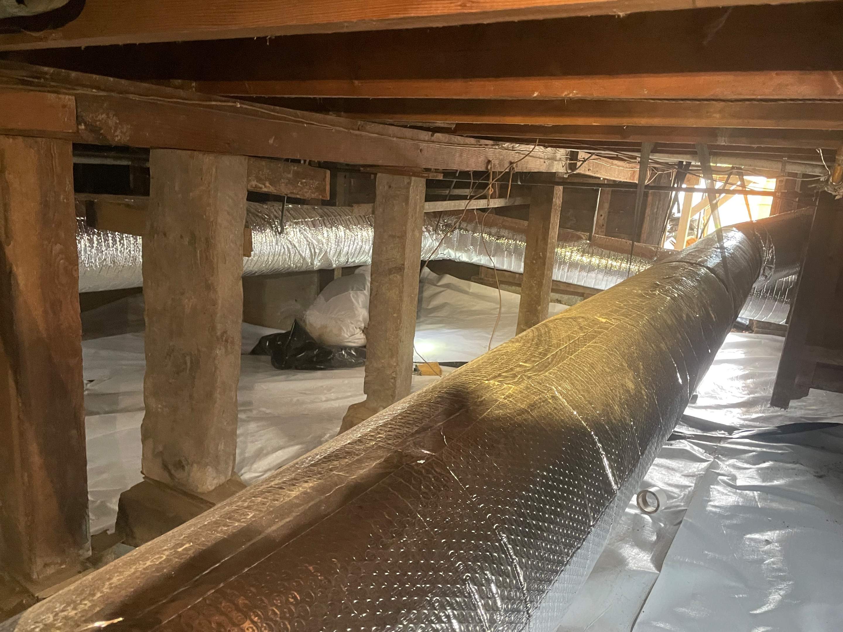 Crawlspace Transformation by Hausmeister Home Services INC