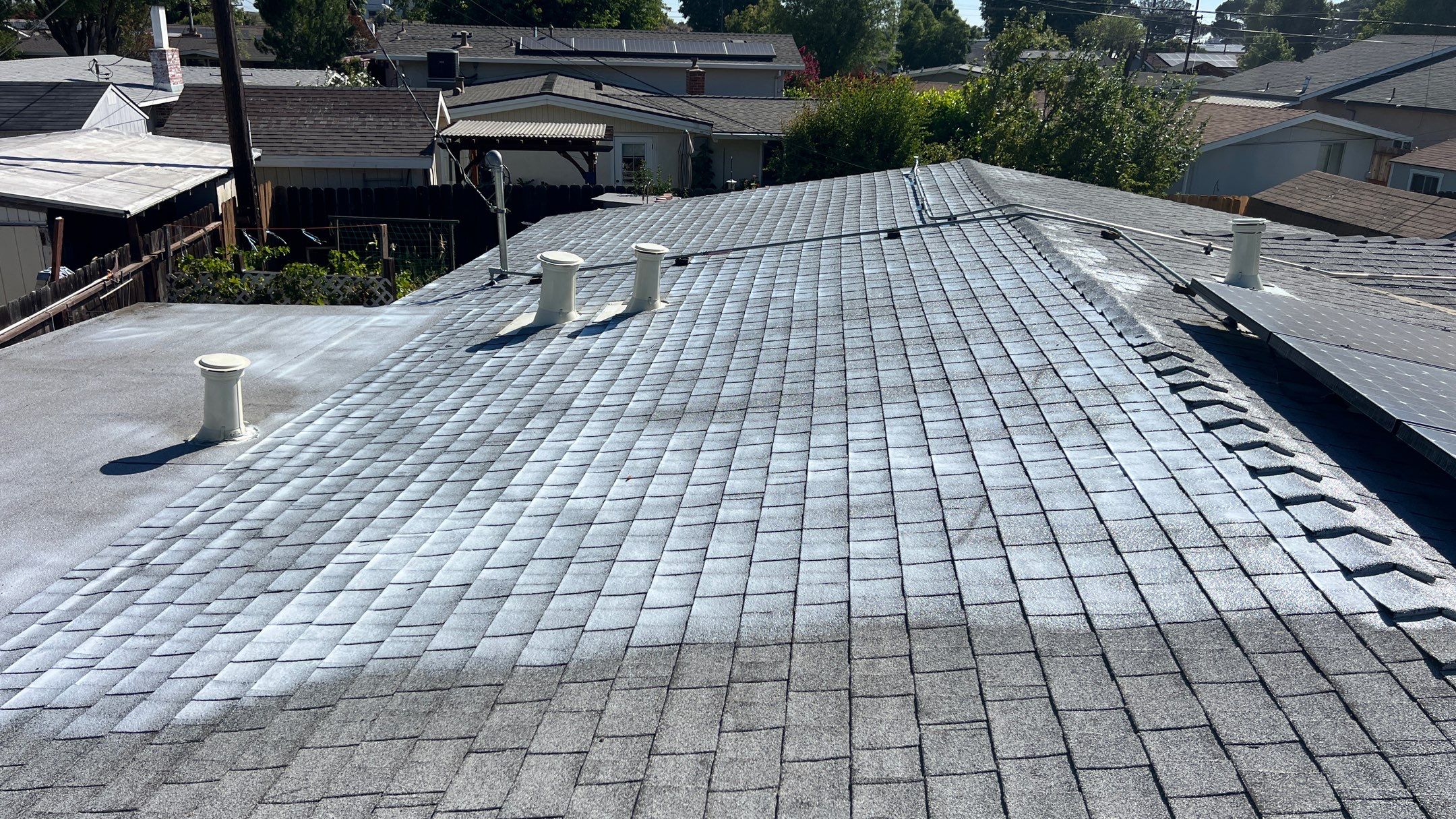 Roof Rejuvenation using Roof Maxx Treatment by Roof Maxx of Folsom