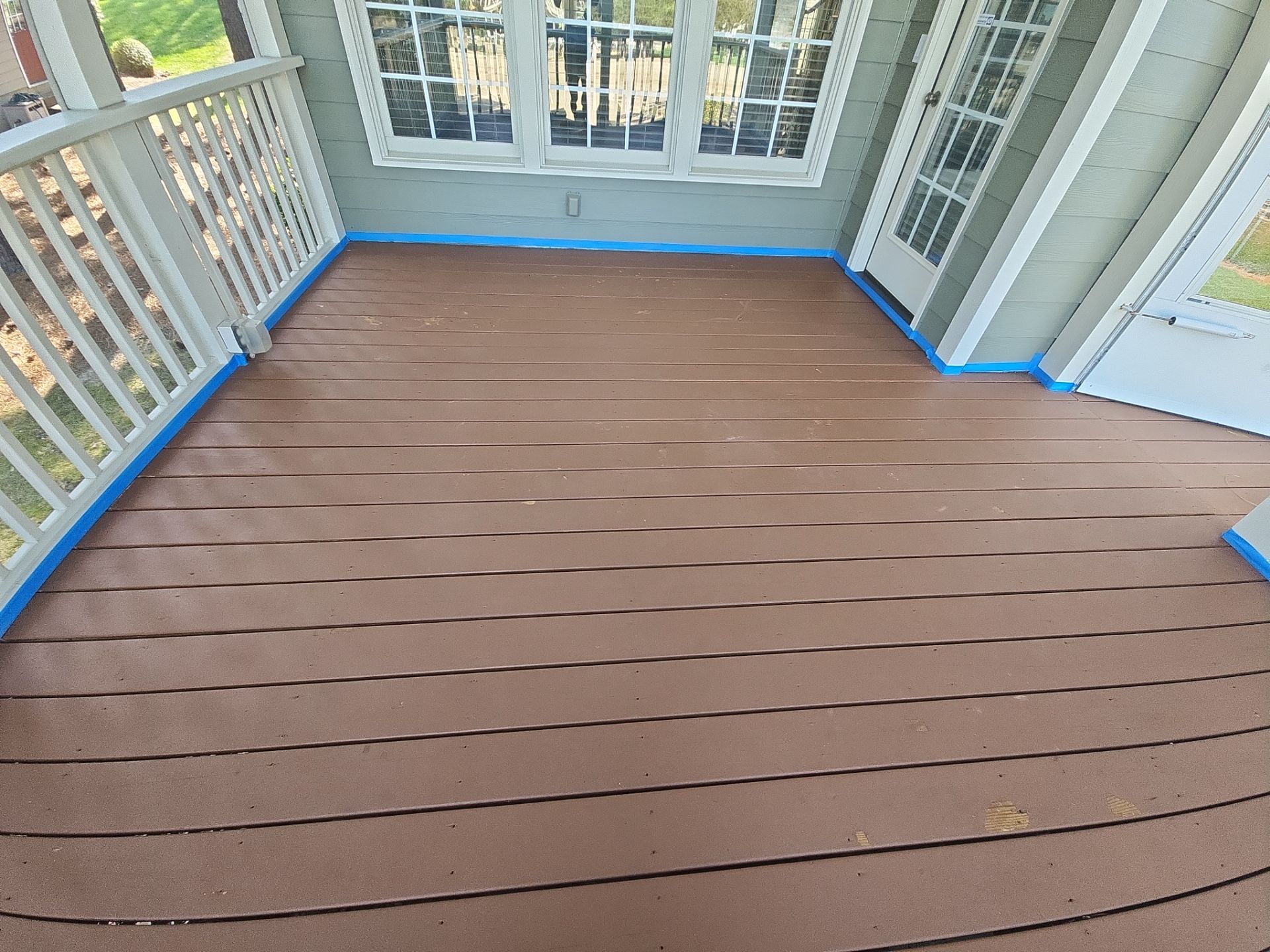 Deck using AcryFin by DuraSeal