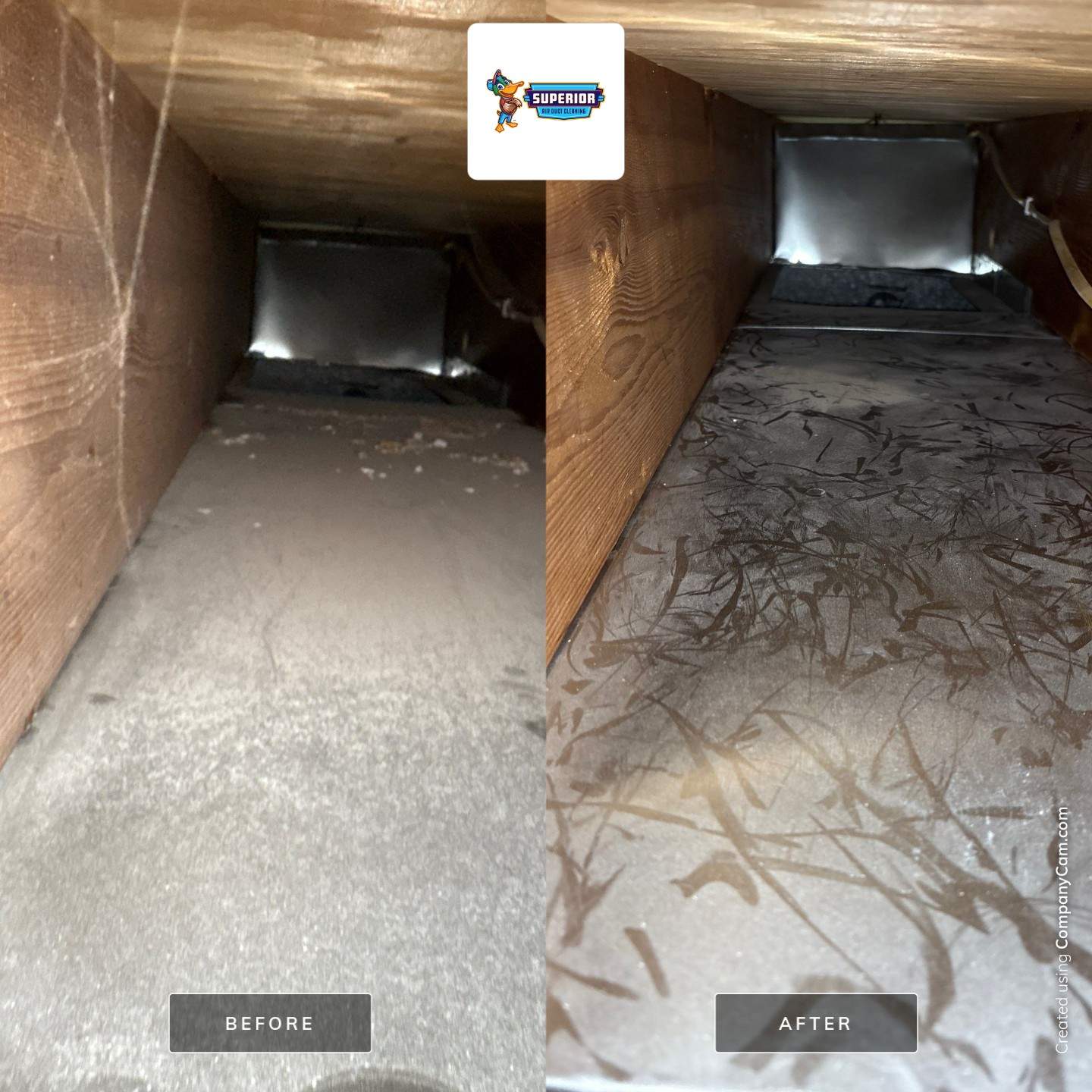 Air Duct Cleaning With a Vacuum Truck in New Castle, PA by Superior Air Duct Cleaning