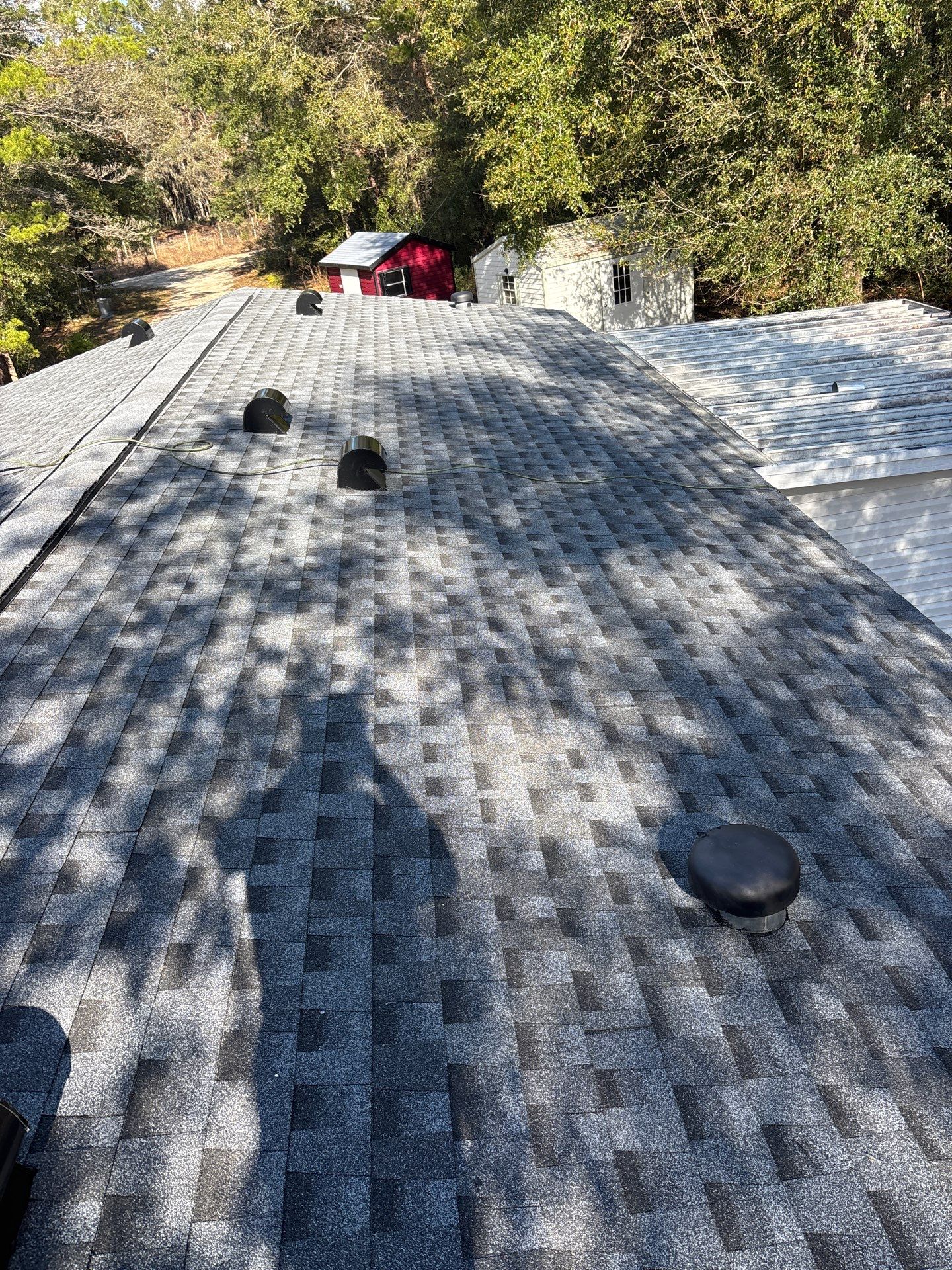 Reroof in Bronson, Florida by Brehm Roofing