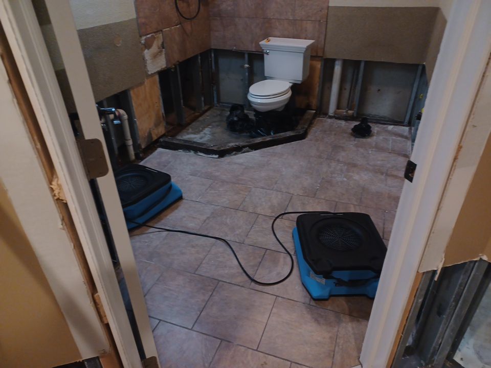 Project in Waterford Twp by EzDry Water Mitigation & Property Restoration