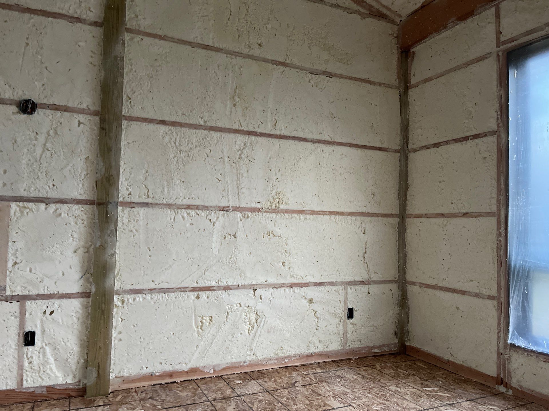 Open Cell Spray Foam to a Pole Barn by NYS Foam & Energy
