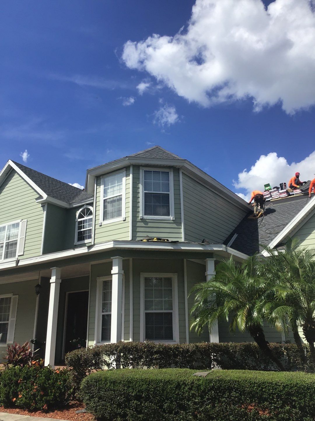 Residential Roofing Installation using GAF HDZ Shingles by Protek Roofing Heating Air & Solar