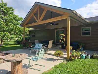 Cambridge Ohio Shingle Roof and Patio Roof Installation