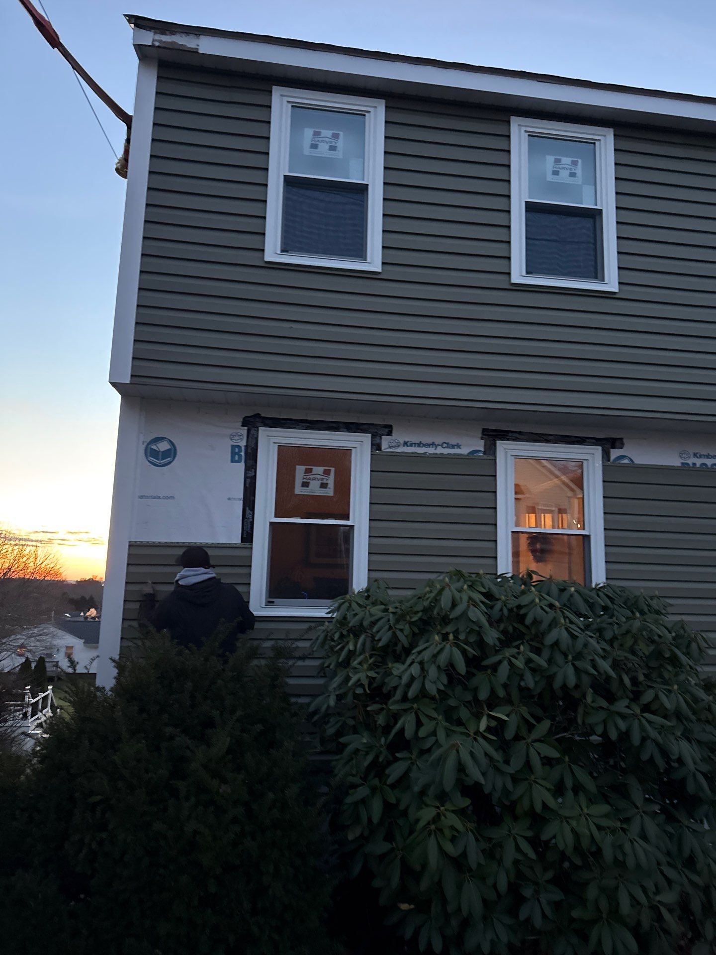 Complete Exterior Home Transformation with CertainTeed Dutch Lap Siding, Windows, Custom Door & Deck Repairs by Sensible Home Solutions