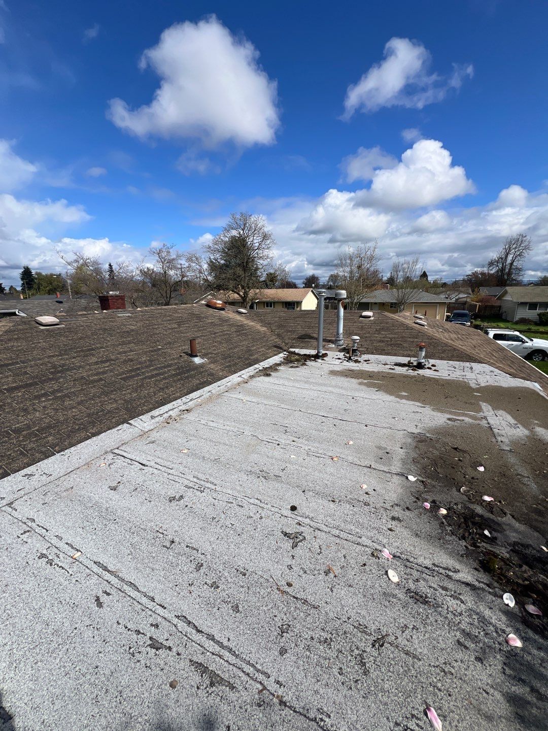 Residential Roofing Installation using IKO Dynasty (Color: Driftshake) by Orezona Building & Roofing Company, Inc.