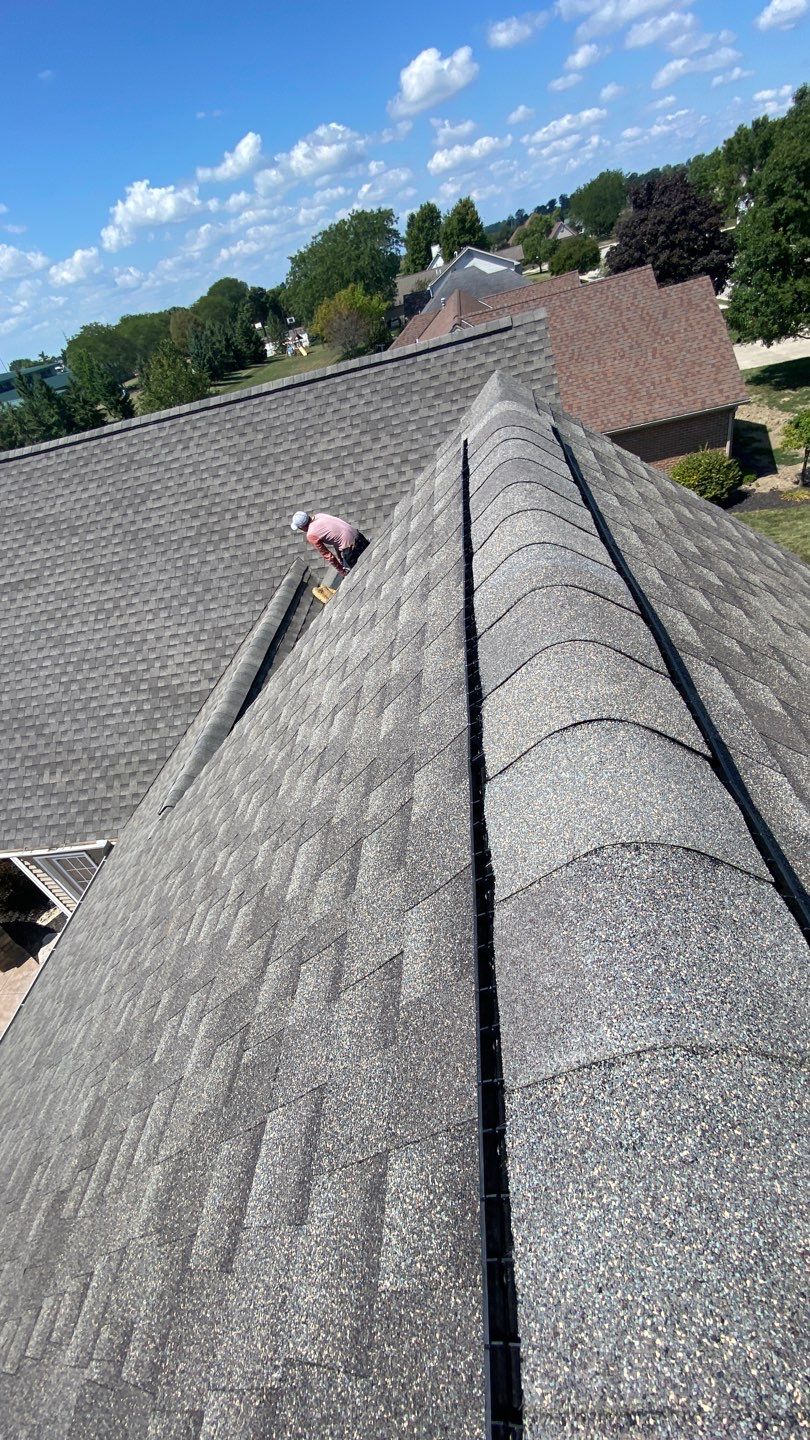Residential Roofing Installation using GAF Timberline HDZ Weathered Wood by Nitro Roofing and Construction