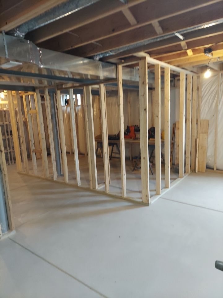 Basement Remodel by Ivy Lea Construction
