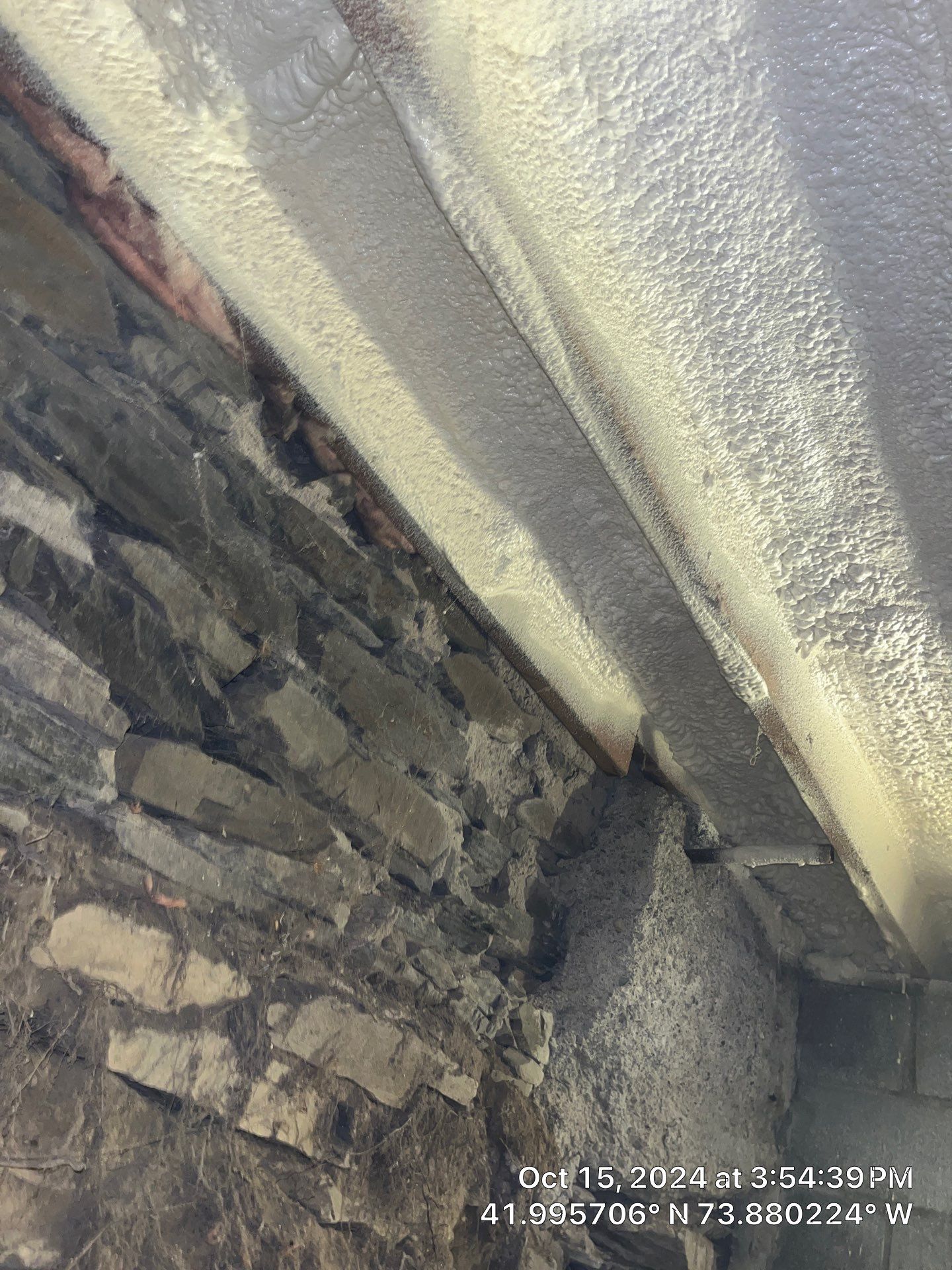Attic Insulation using open cell spray foam by NYS Foam & Energy