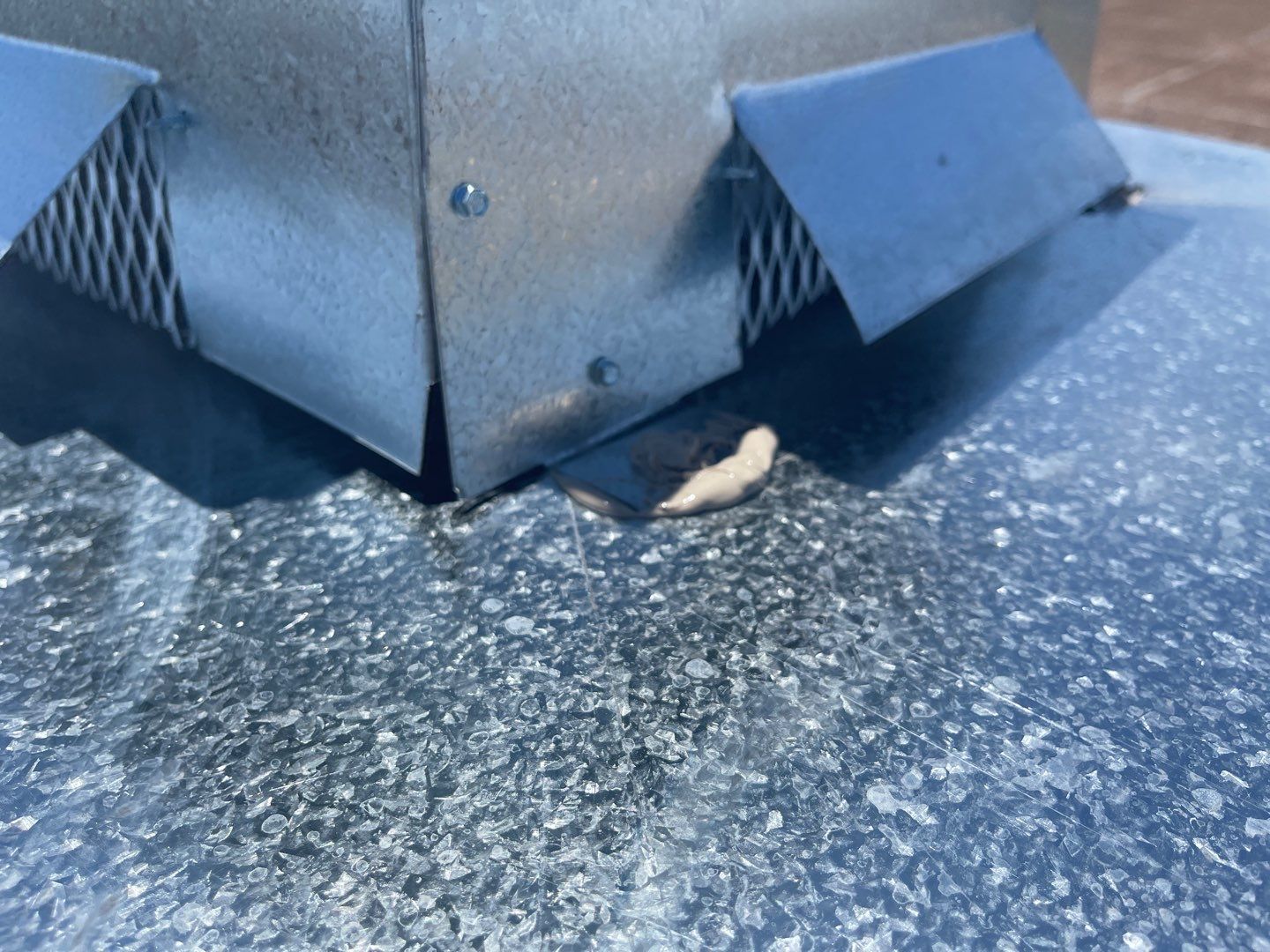 Chimney Cap Replacement using Custom Fabricated Steel by Lighthouse Roofing