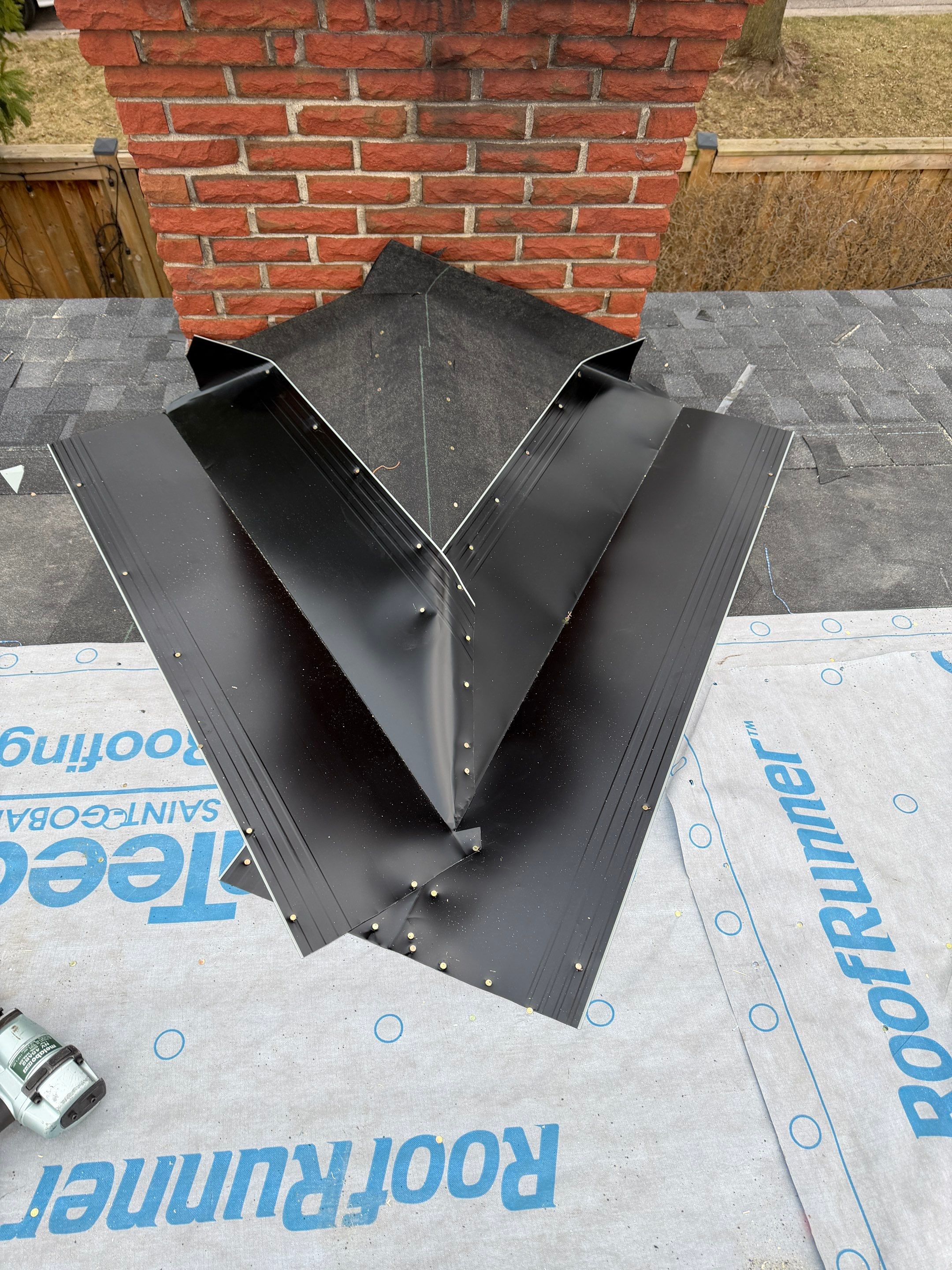 Project in Burlington by The Roofing Crew