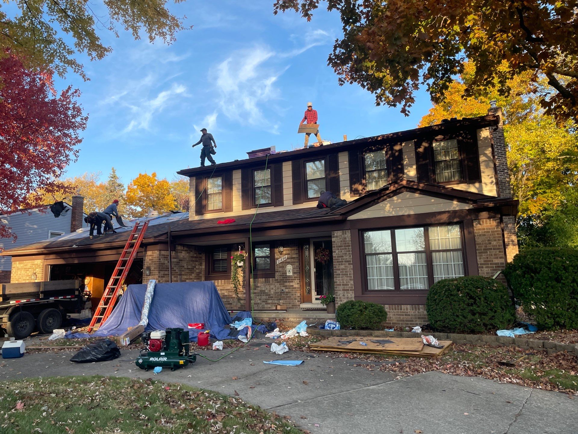 Roof Replacement using CertainTeed Landmark by 180 Contractors