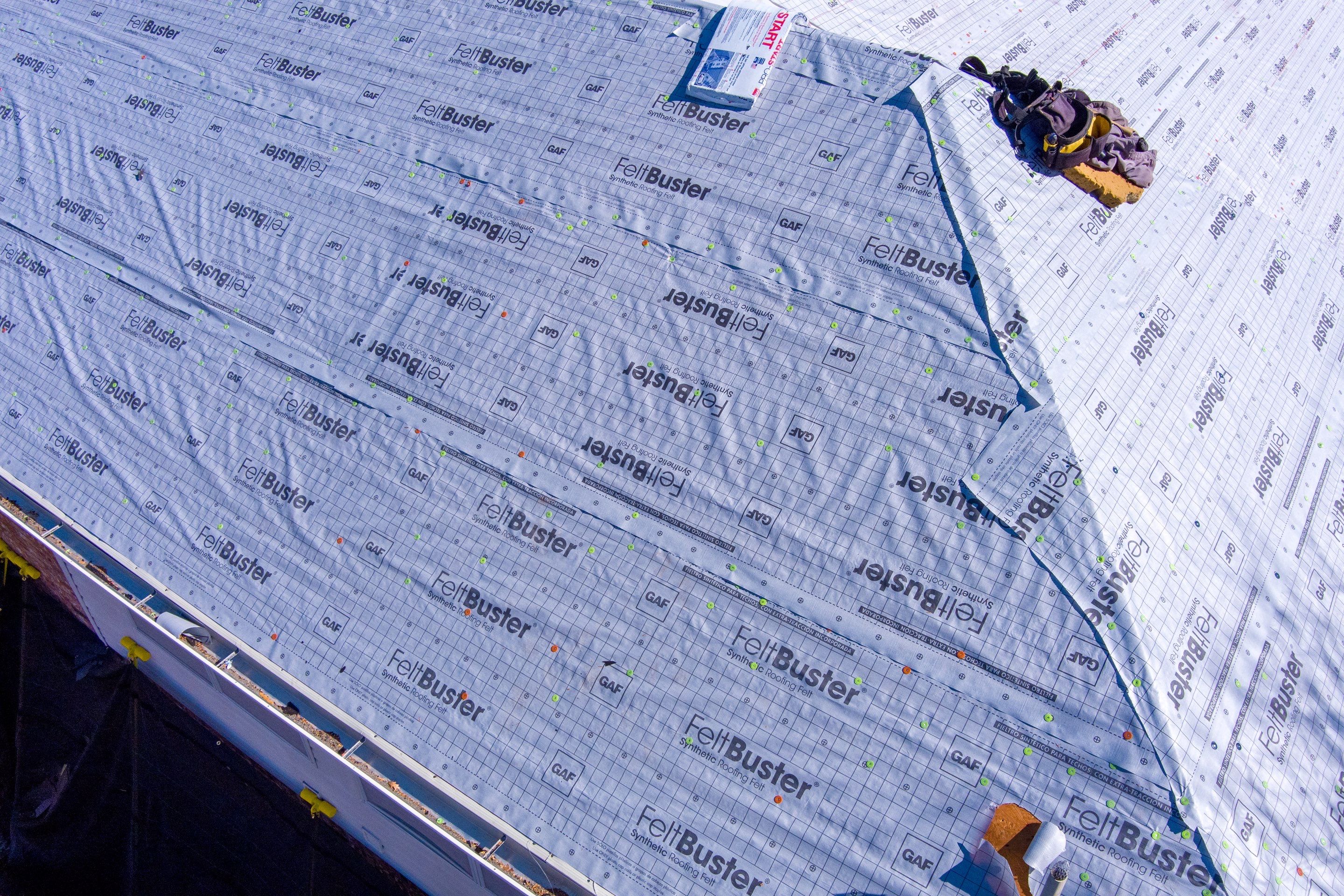 Major storm damage required full roof replacement along with other exterior repairs by First United Roofing & Construction