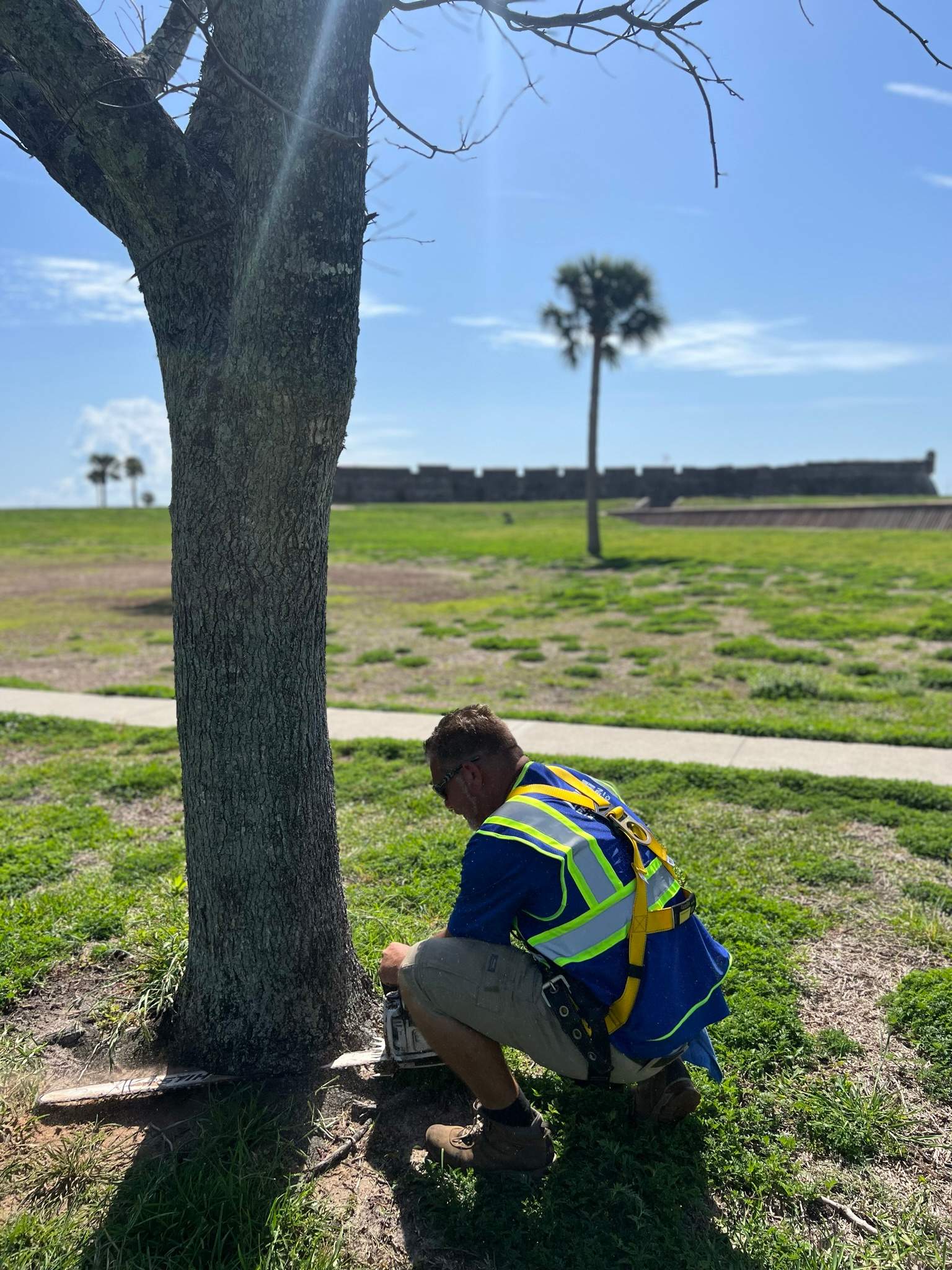 Volunteer Work | Castillo de San Marcos National Monument by ProGreen Services