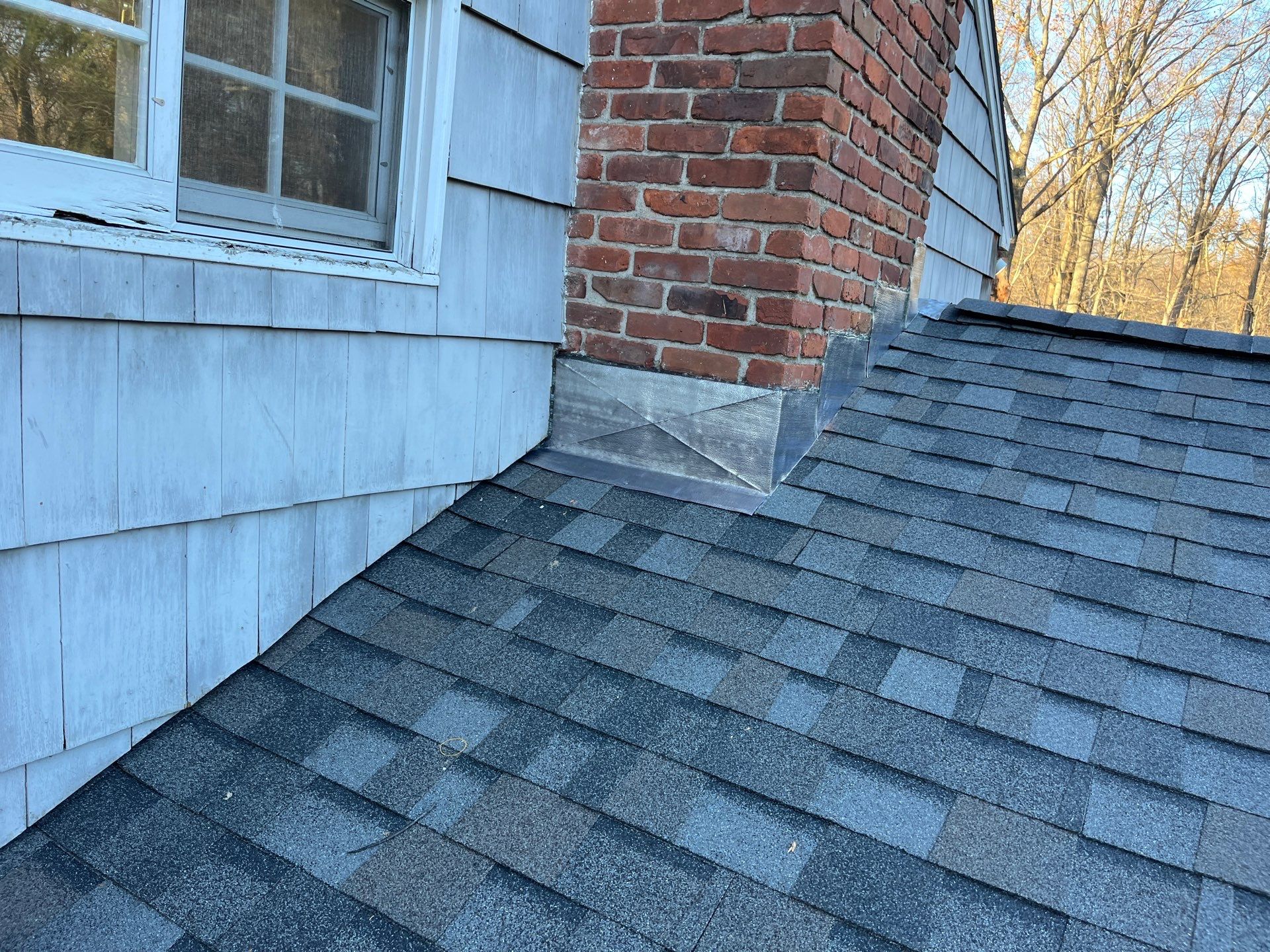 Residential Roofing Installation using Owens Corning TruDefinition Duration AR - Williamsburg Gray by A Plus Exterior