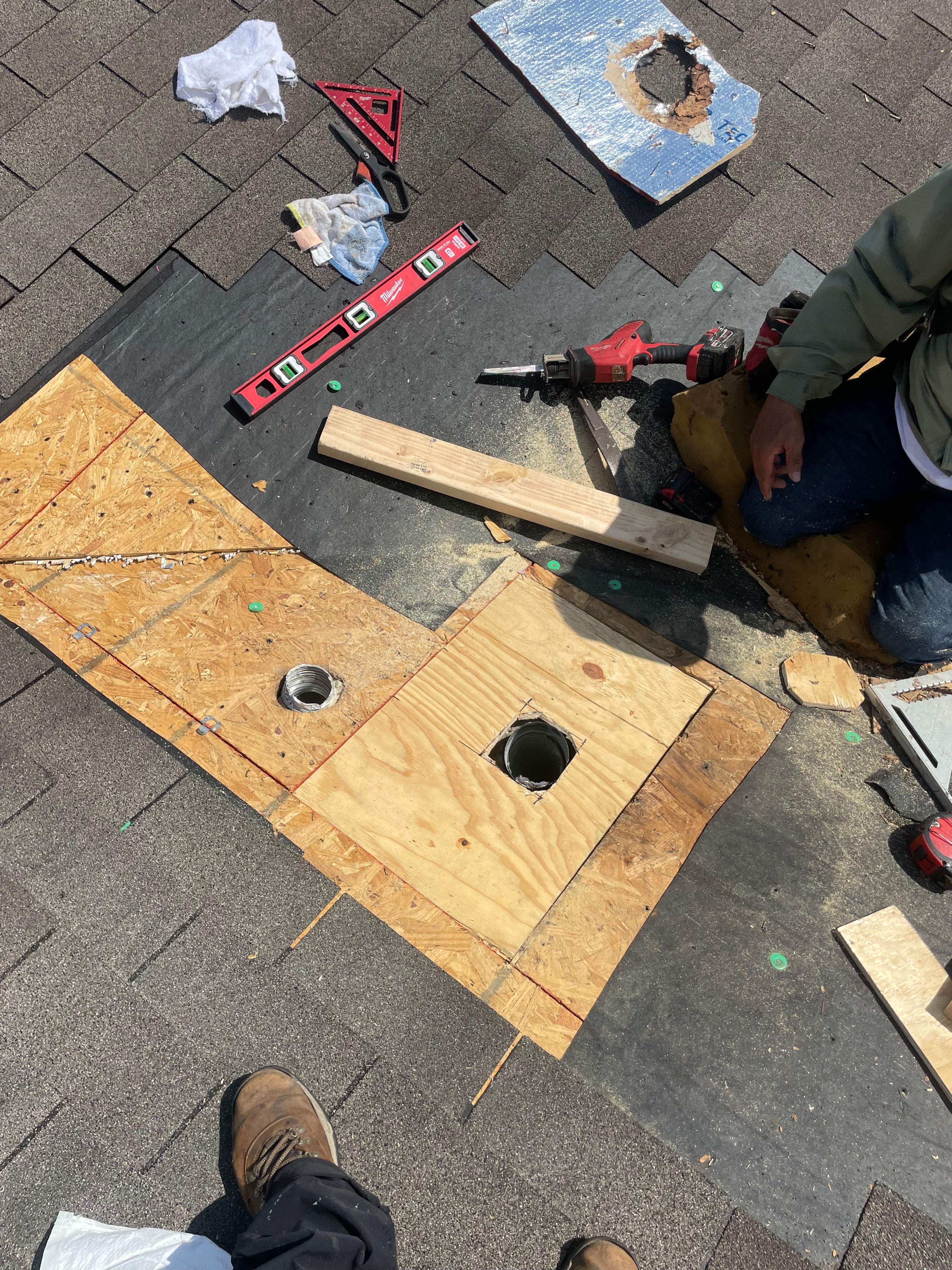 Project in Houston, TX by Associates Roofing Unlimited