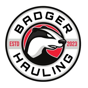 Logo for Badger Hauling