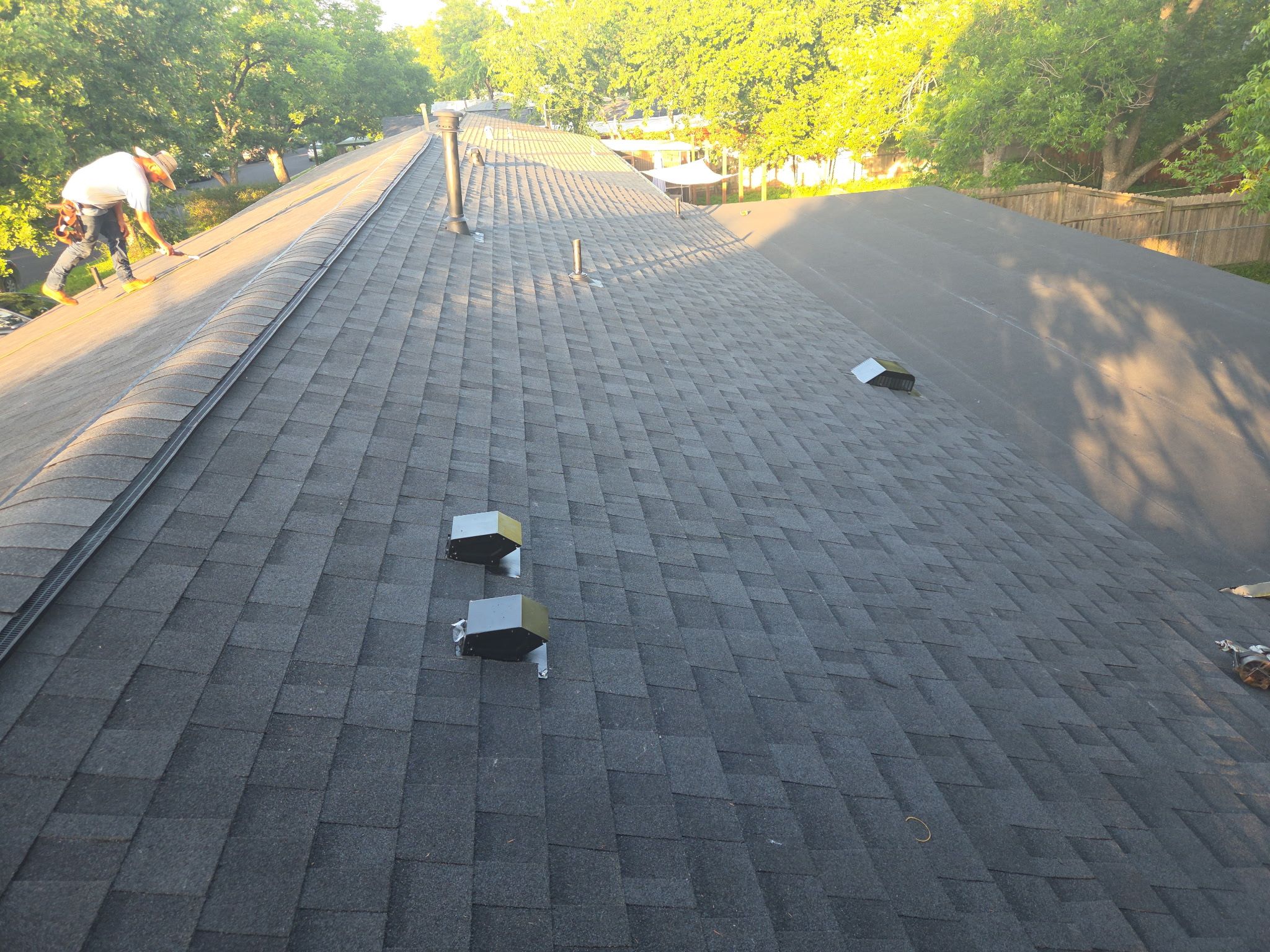 Three differnt roofs on one house... ONE ROOFER by REPS OF TEXAS
