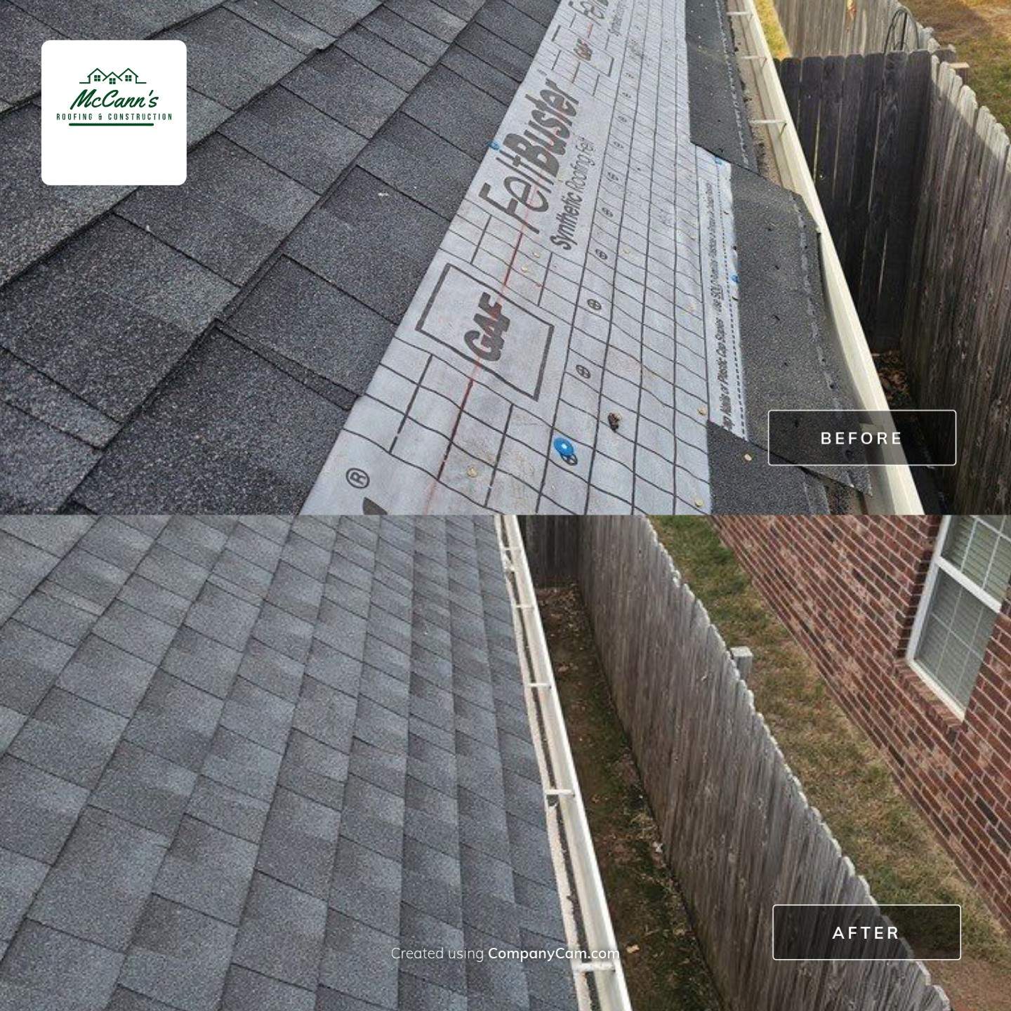 roof replacement & repair in Moore by McCann's Roofing and Construction