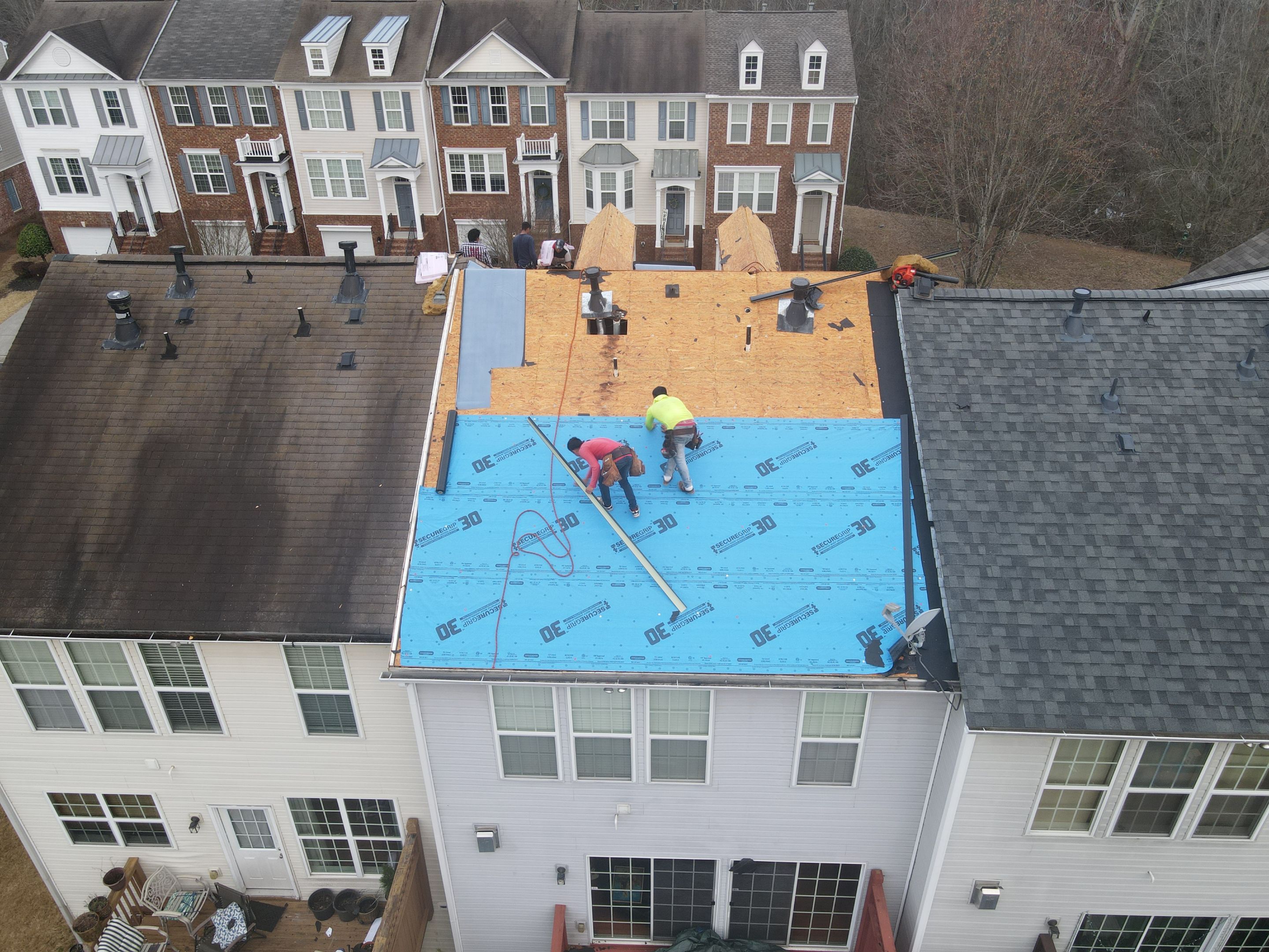 Oakridge TruDef Estate Gray Residential Roofing Installation by Inspector Roofing and Restoration