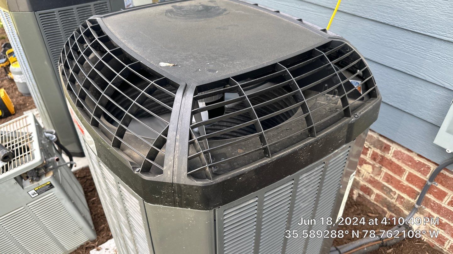 2 Trane XV20i Split System Install by Nick's Mechanical LLC.