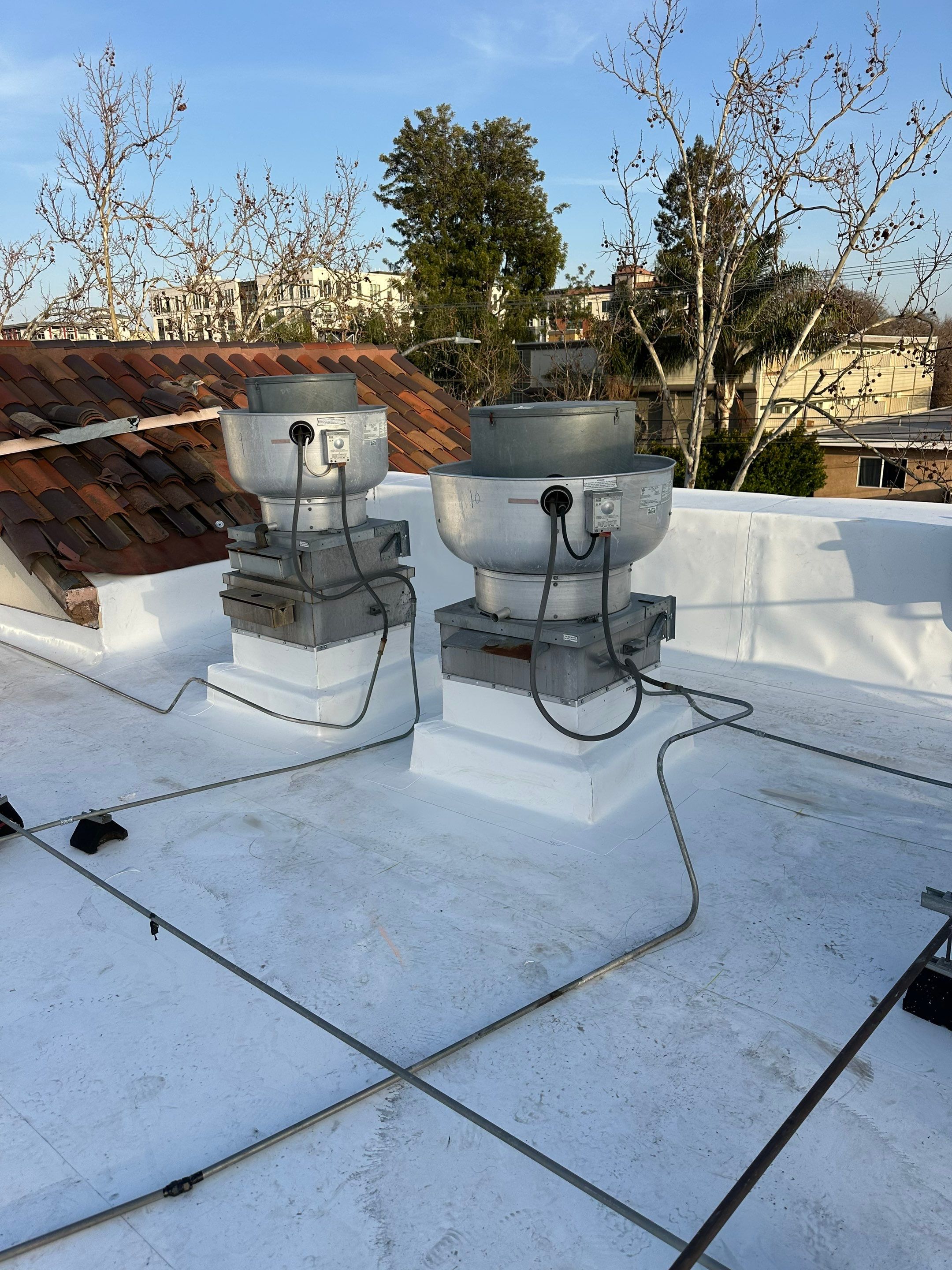 Project in Redwood City, CA by Sanchez Single Ply Roofing