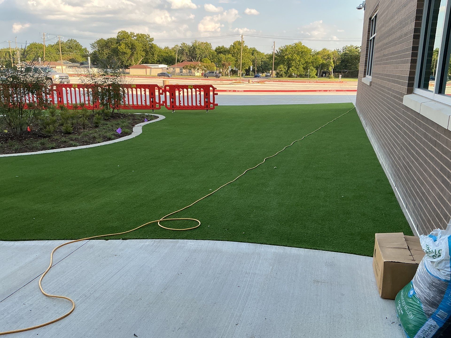 Project in Sherman by Turf Concepts