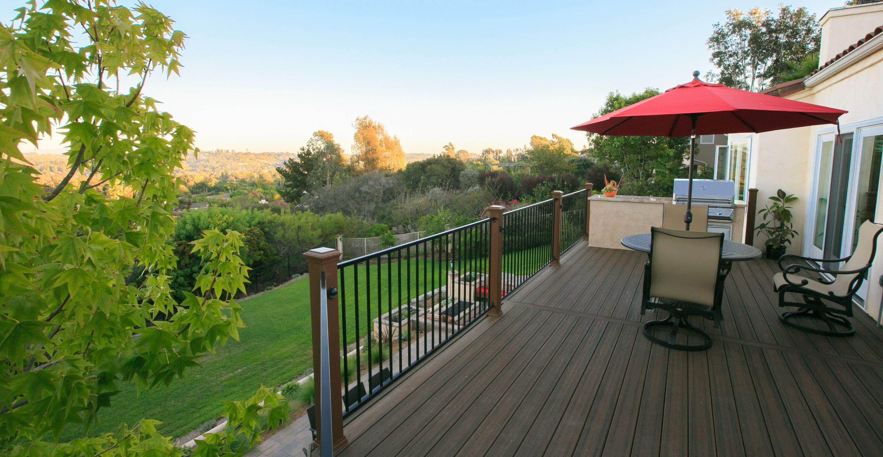 Sunken Fire and Deck - Olivenhein by Evoscapes Designs