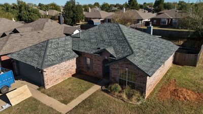 Residential Roofing Installation using iko Dynasty Castle Grey