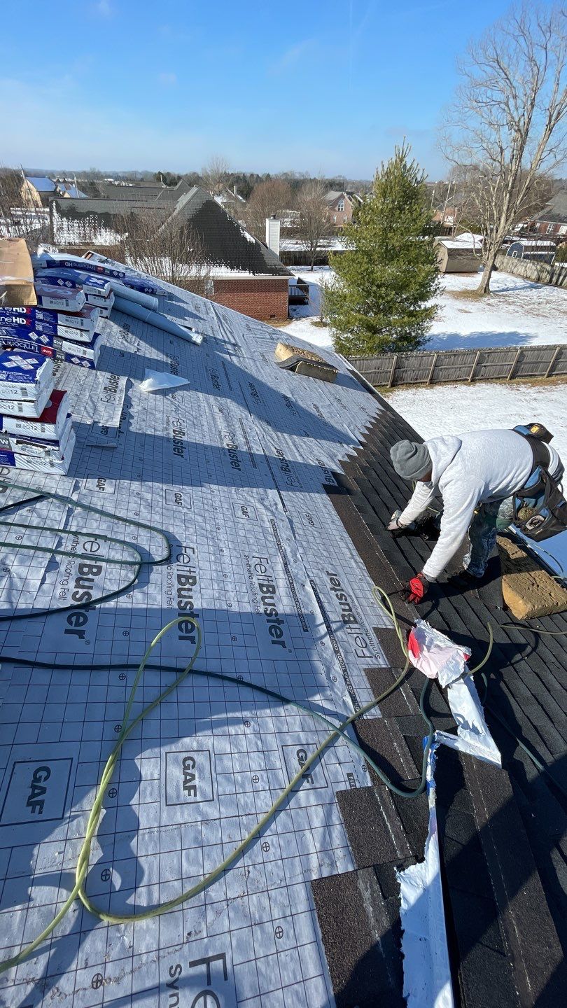 Residential Roofing Installation using GAF HDZ Roofing System  by Undersun Roofing 