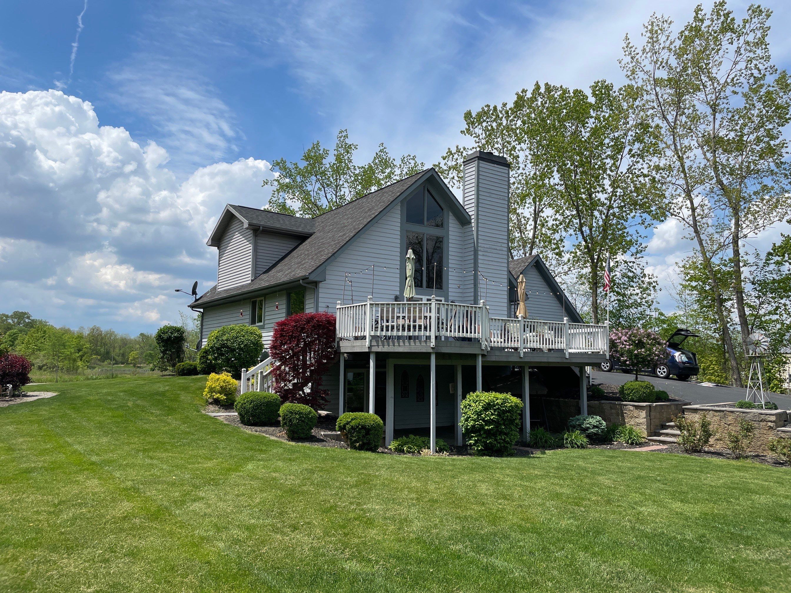 Residential Roofing Installation using Exposed Fastener Metal Roof by 4Ever Metal Roofing