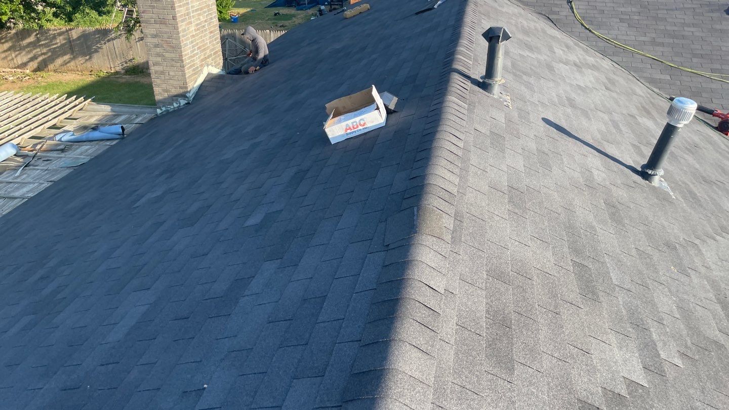 Residential Roofing Installation using GAF Royal Sovereign by A & H Roofing and Contracting