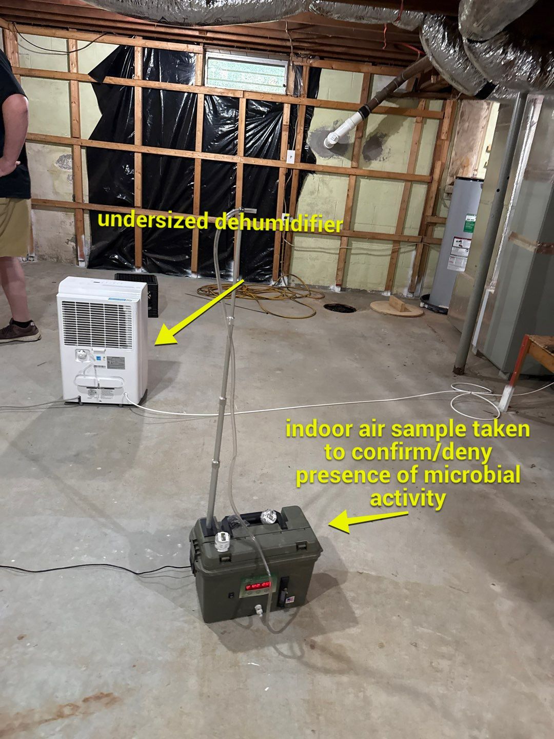 Post‑Remediation Clearance Test & Corrective Mold Remediation, Dover, DE. by Healthy Home Solutions