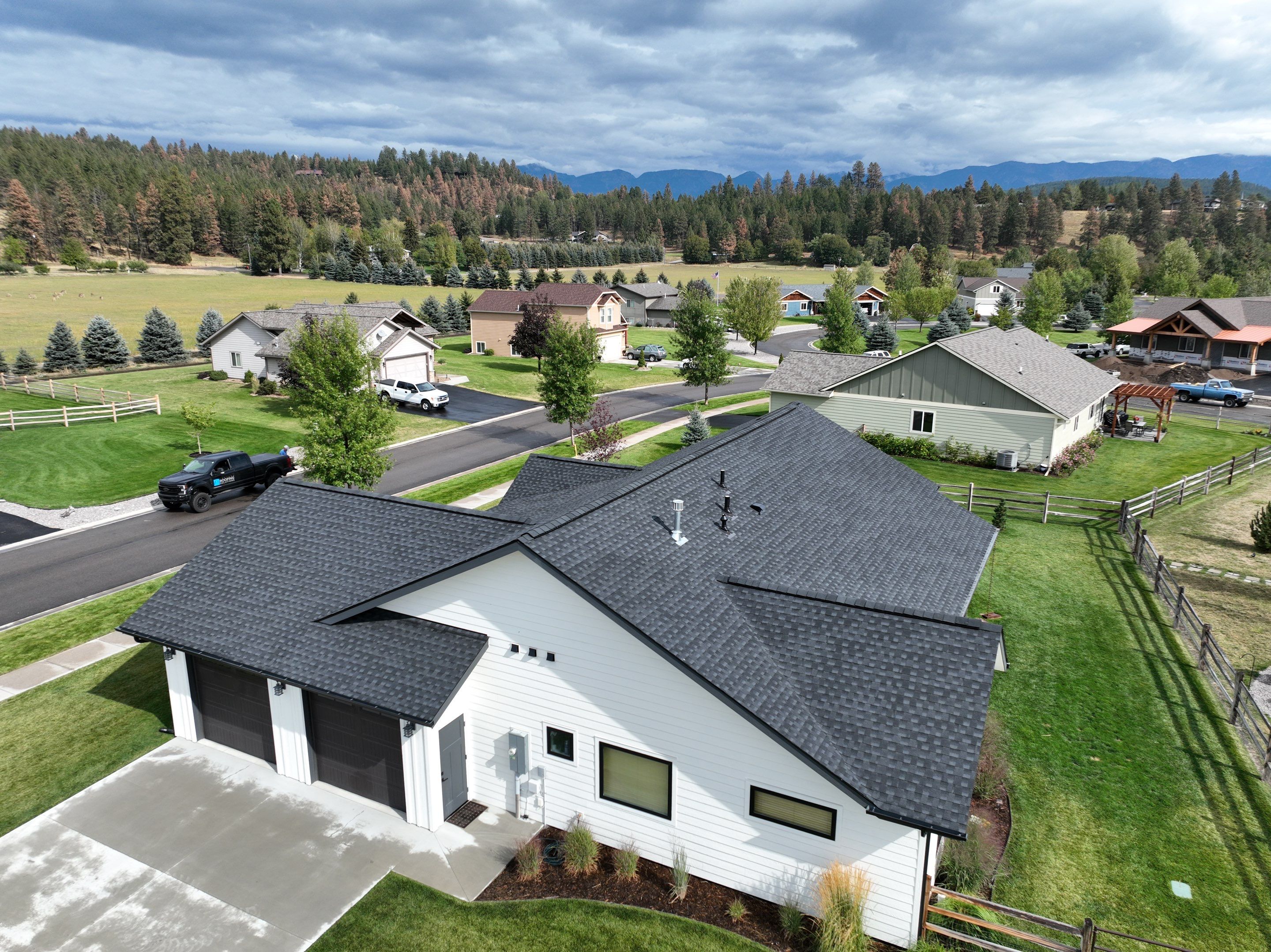 GAF Timberline HDZ - Charcoal by Montana Roofing Solutions