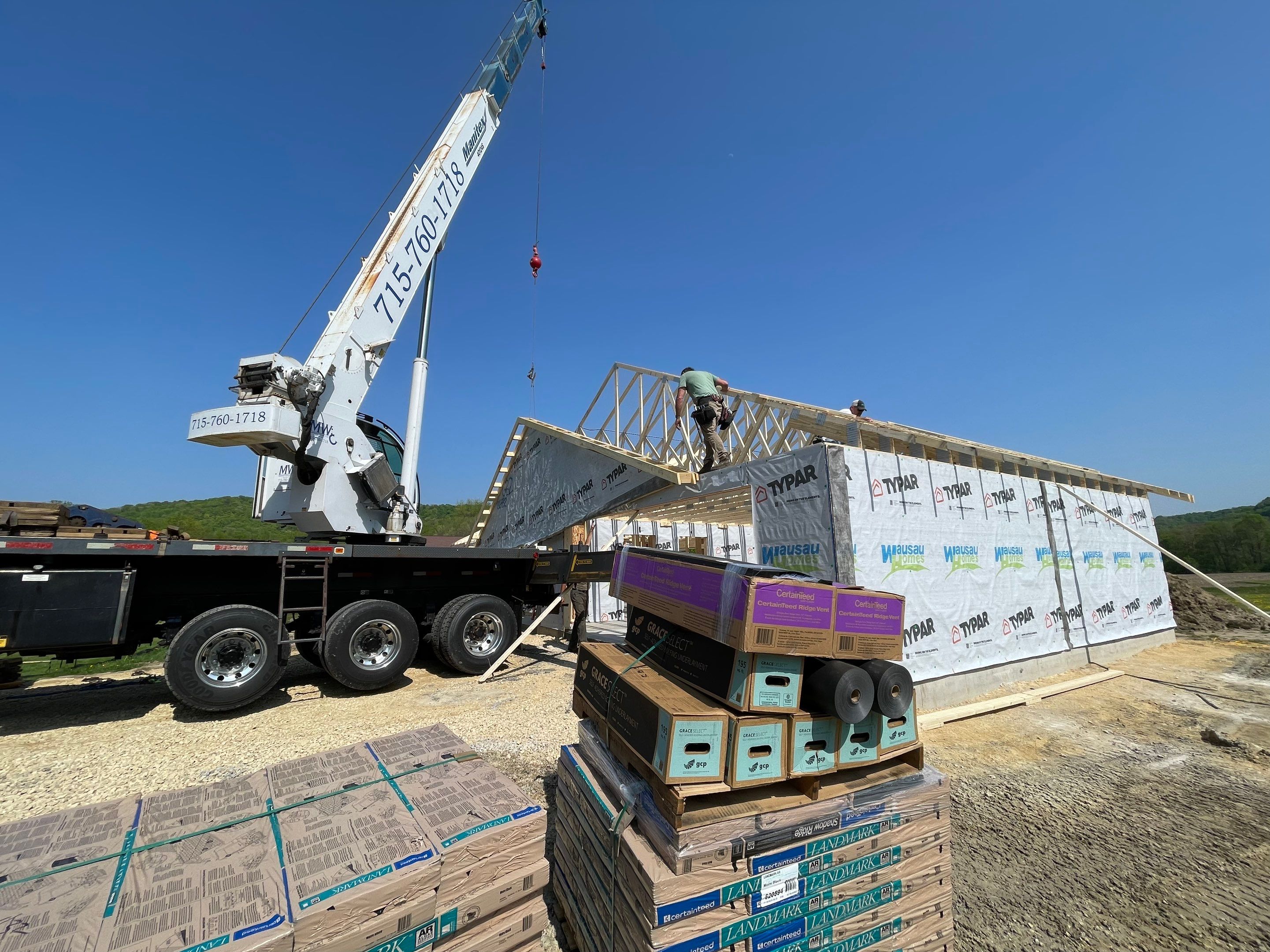 Elmwood, WI Build by Bauer Estates LLC