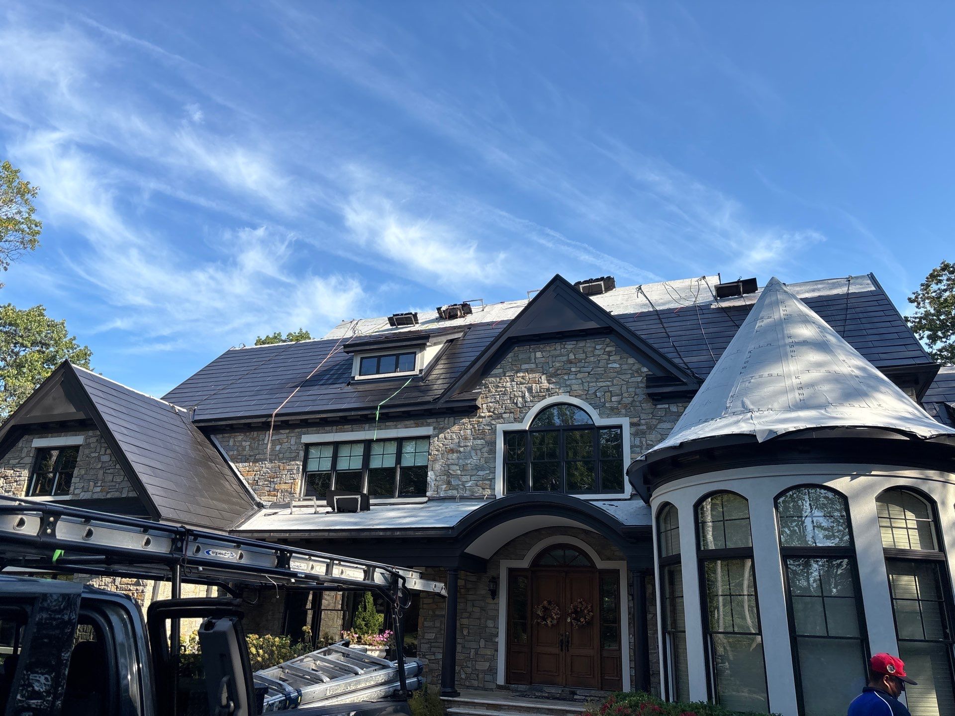 STUNNING Tesla Solar Roof in Virgina by American Home Contractors