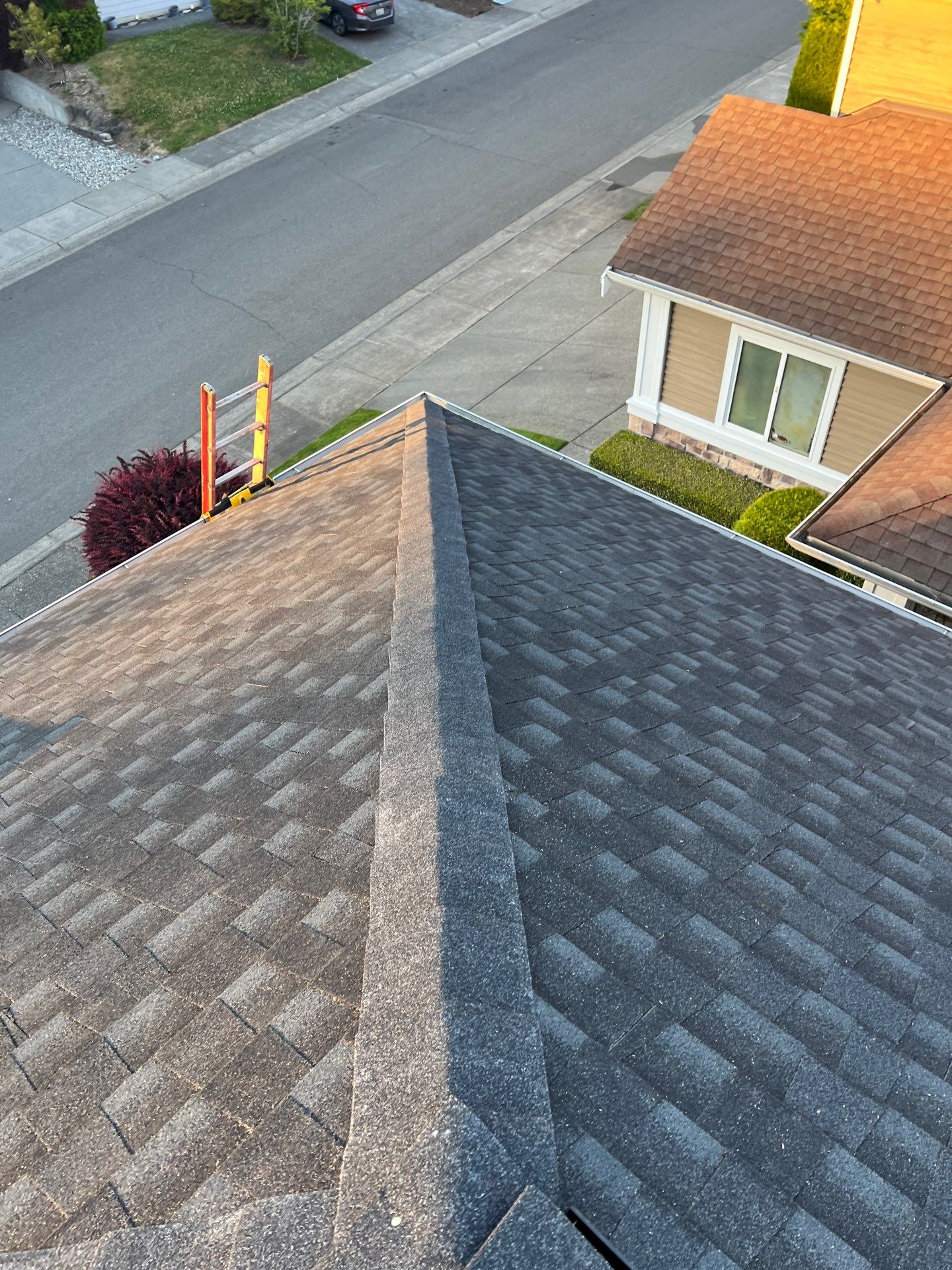 Residential Roofing Installation using GAF UHDZ Shingles by Roofing Formula LLC