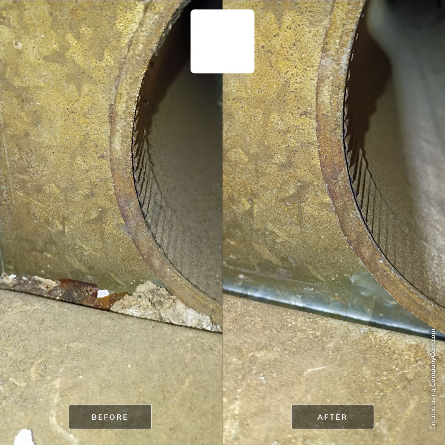 Project in Columbus by Voyager Air Duct Cleaning
