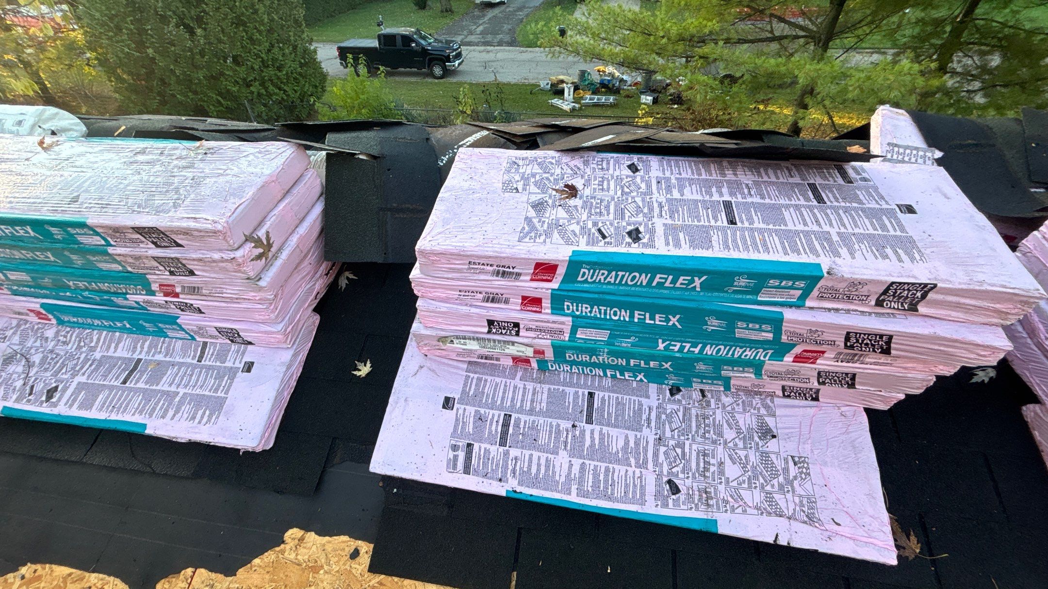 Roof Replacement using Owens Corning Estate Gray by 180 Contractors